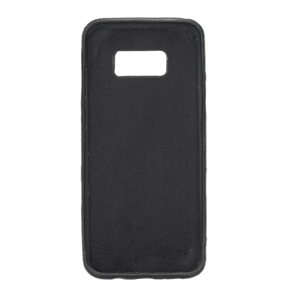 Samsung S8 Series Leather Ultra Cover Card Holder - Samsung S8 Plus / Camouflage Black Bouletta