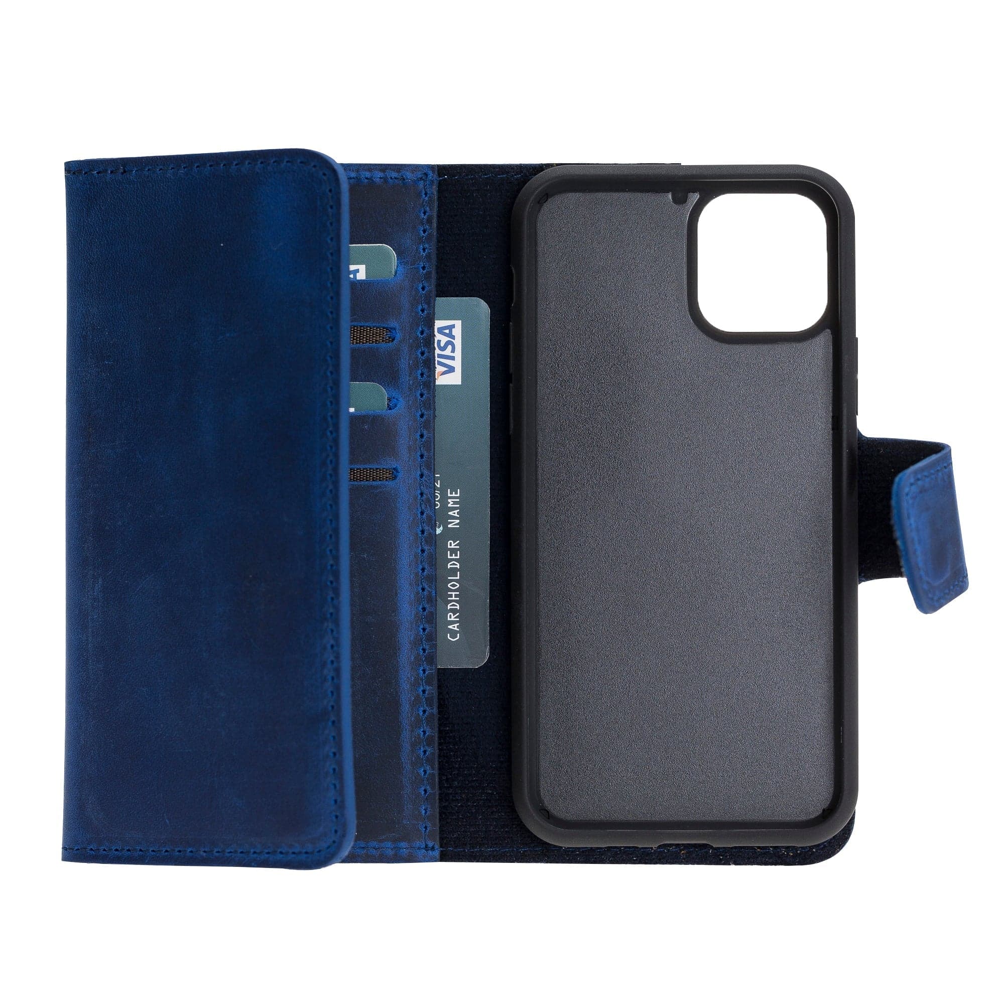 Santa iPhone 11 Pro Leather Detachable Wallet Case Bouletta