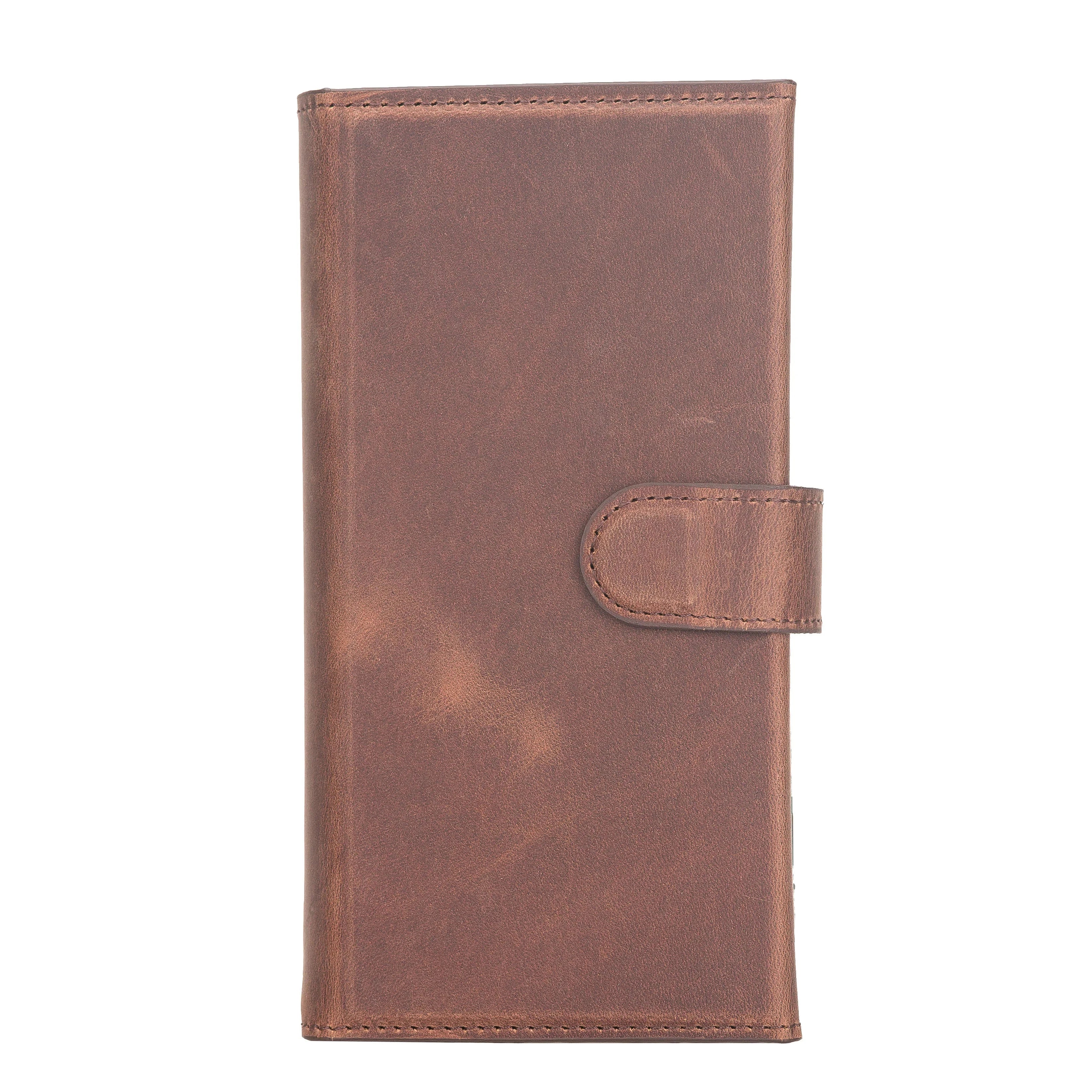 Santa iPhone 12 Mini Leather Detachable Wallet Case Bouletta