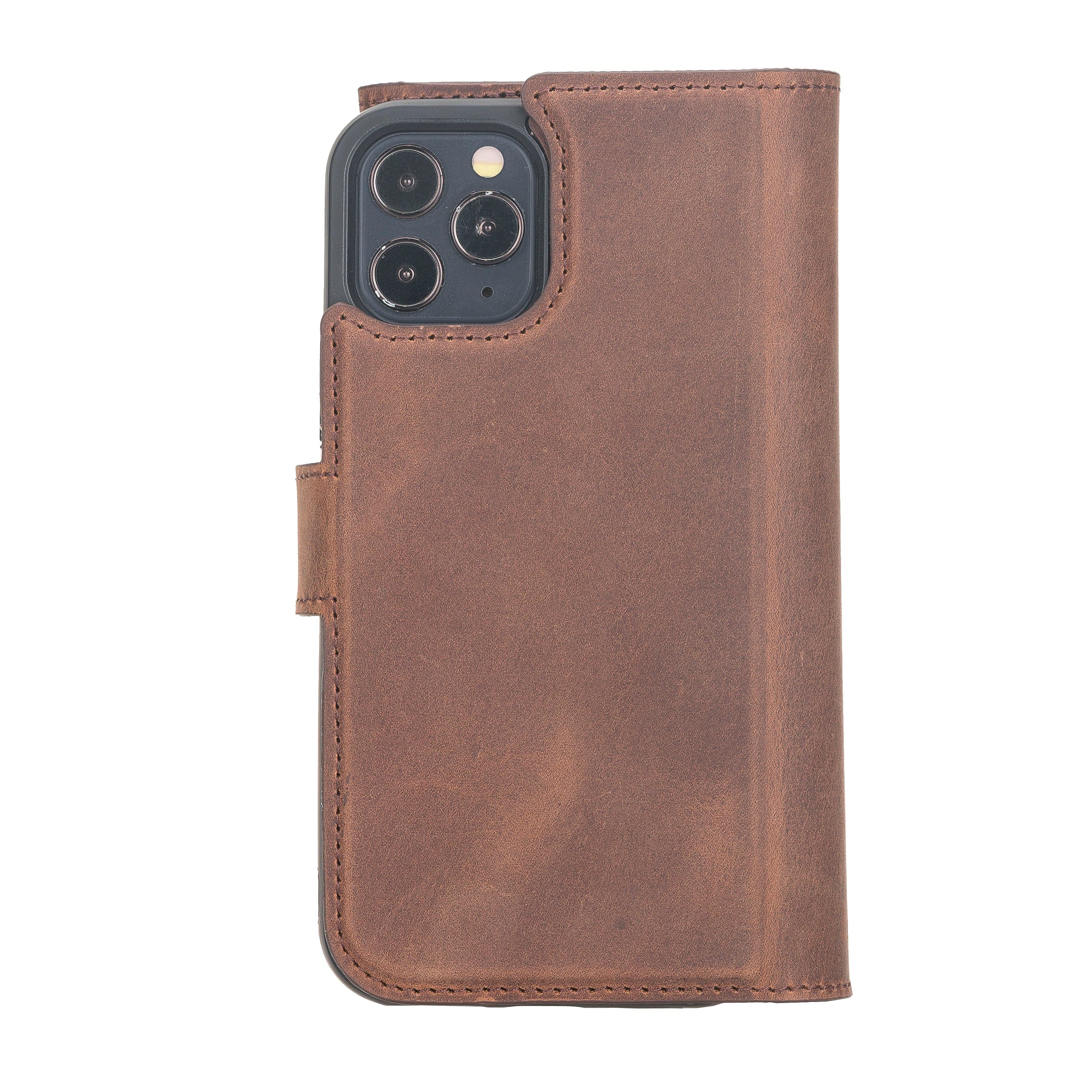 Santa iPhone 12 Pro Leather Detachable Wallet Case Bouletta