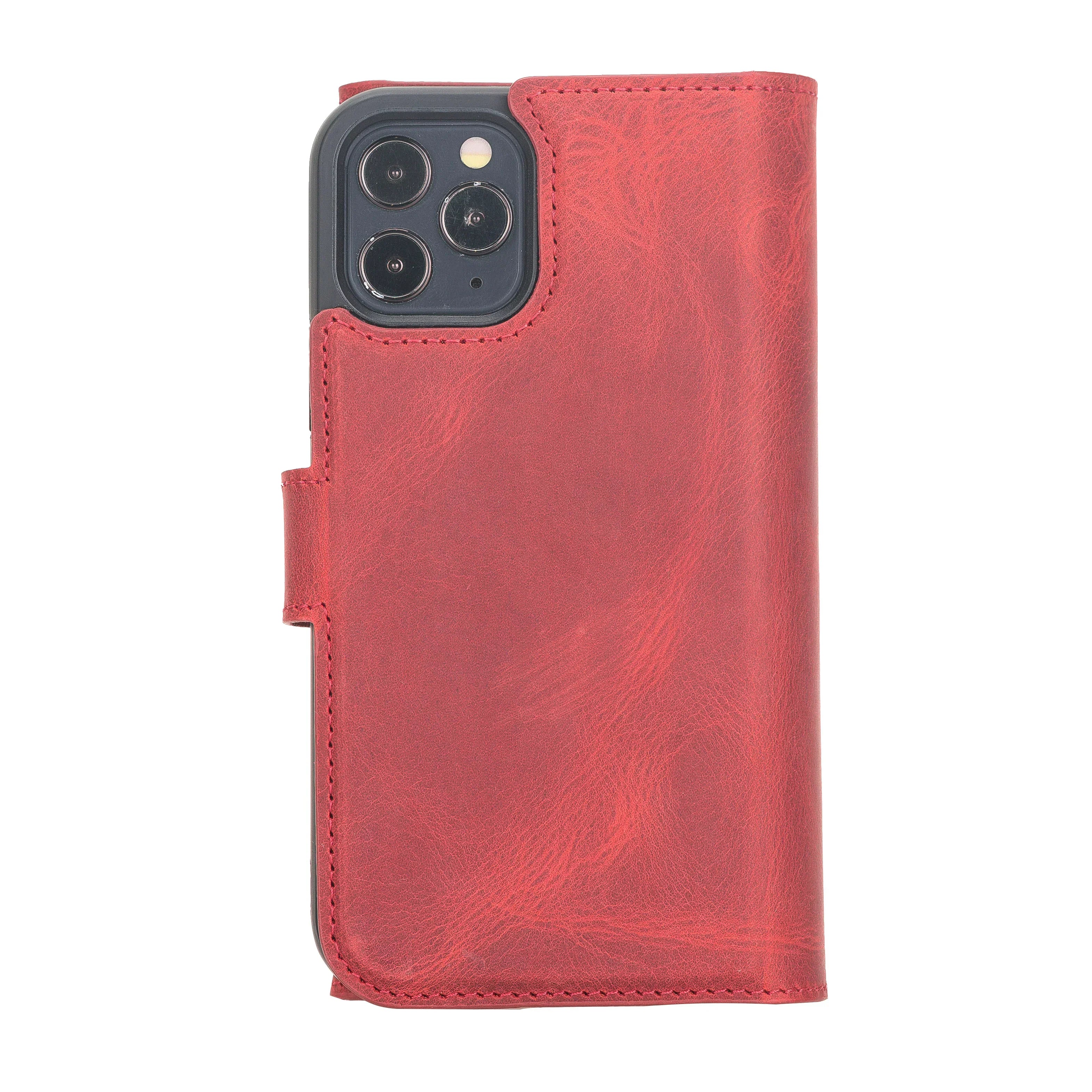 Santa iPhone 12 Pro Leather Detachable Wallet Case Bouletta