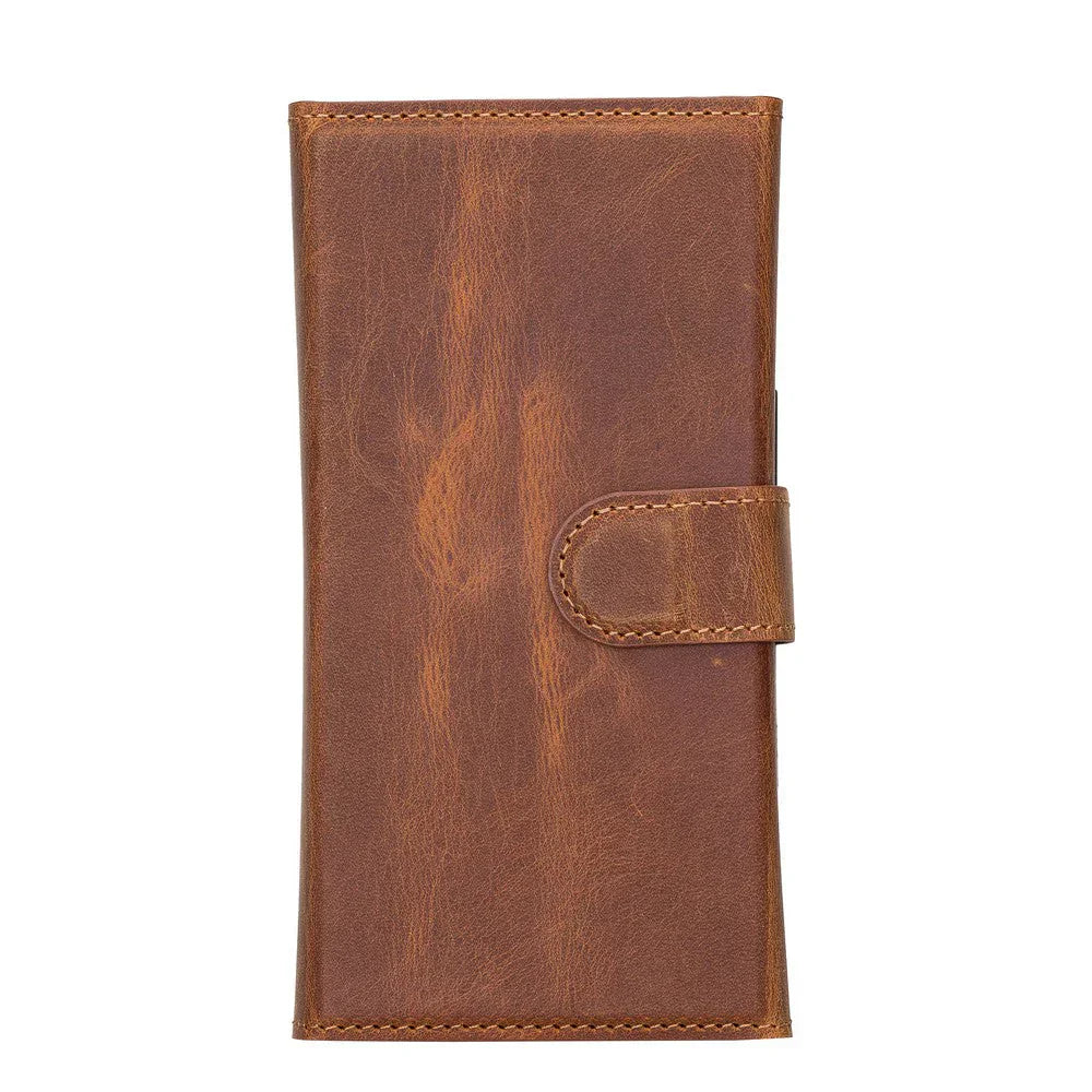 Santa iPhone 13 Pro Leather Detachable Wallet Case Bouletta