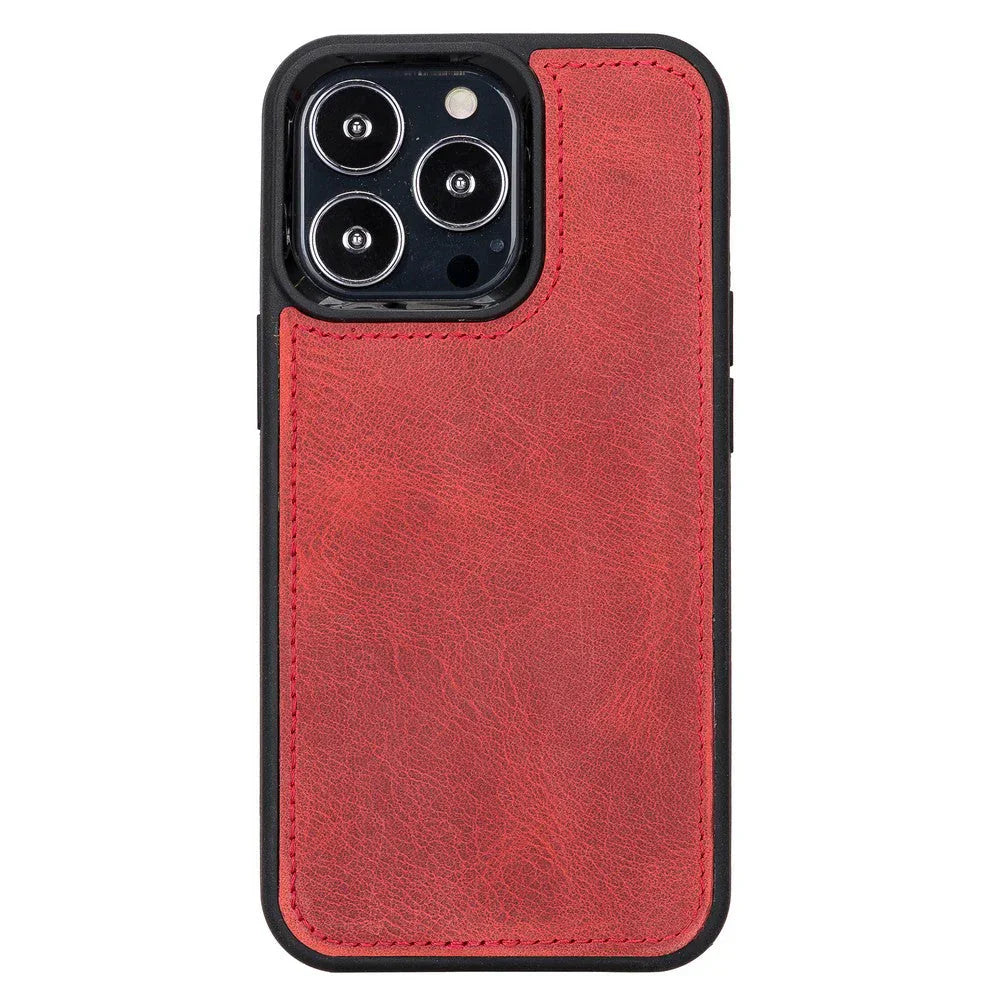 Santa iPhone 13 Pro Leather Detachable Wallet Case Bouletta