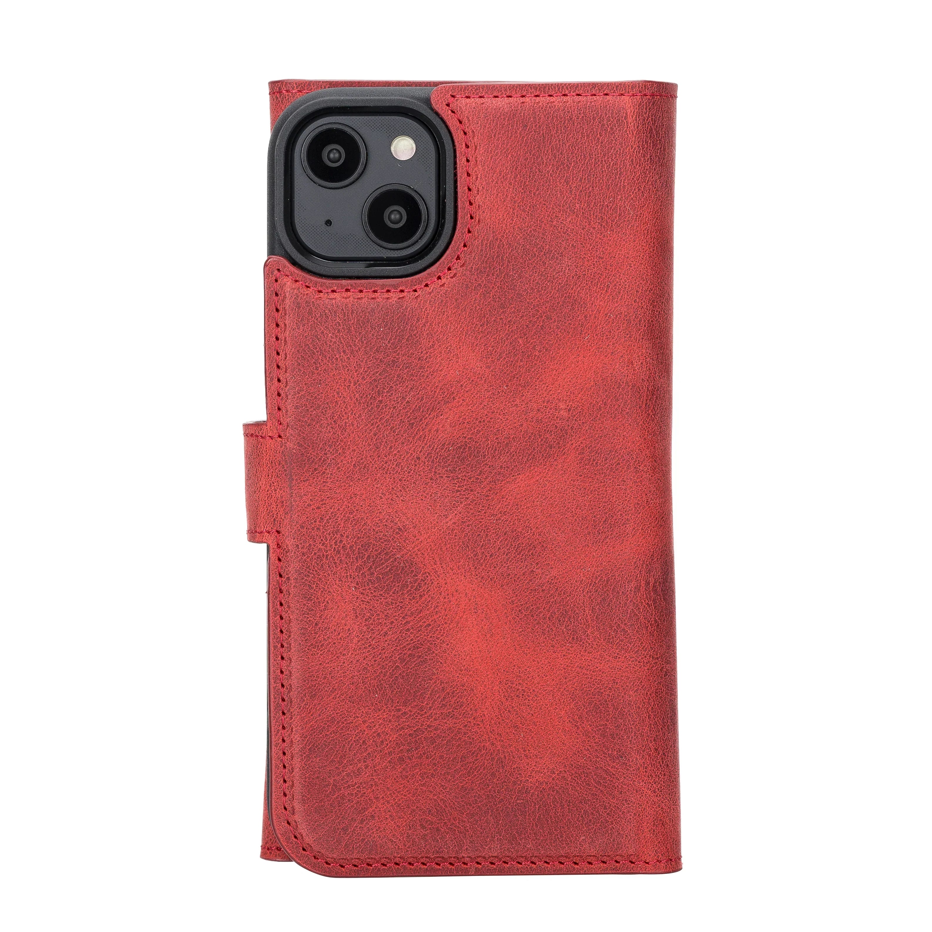 Santa iPhone 14 Plus Leather Detachable Wallet Case Bouletta