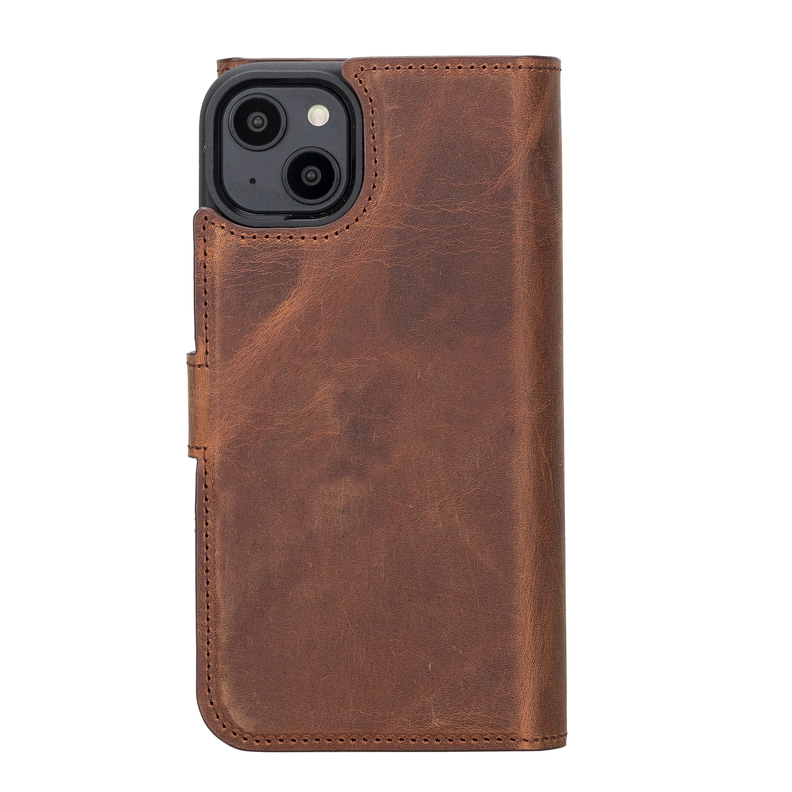 Santa iPhone 14 Plus Leather Detachable Wallet Case Bouletta