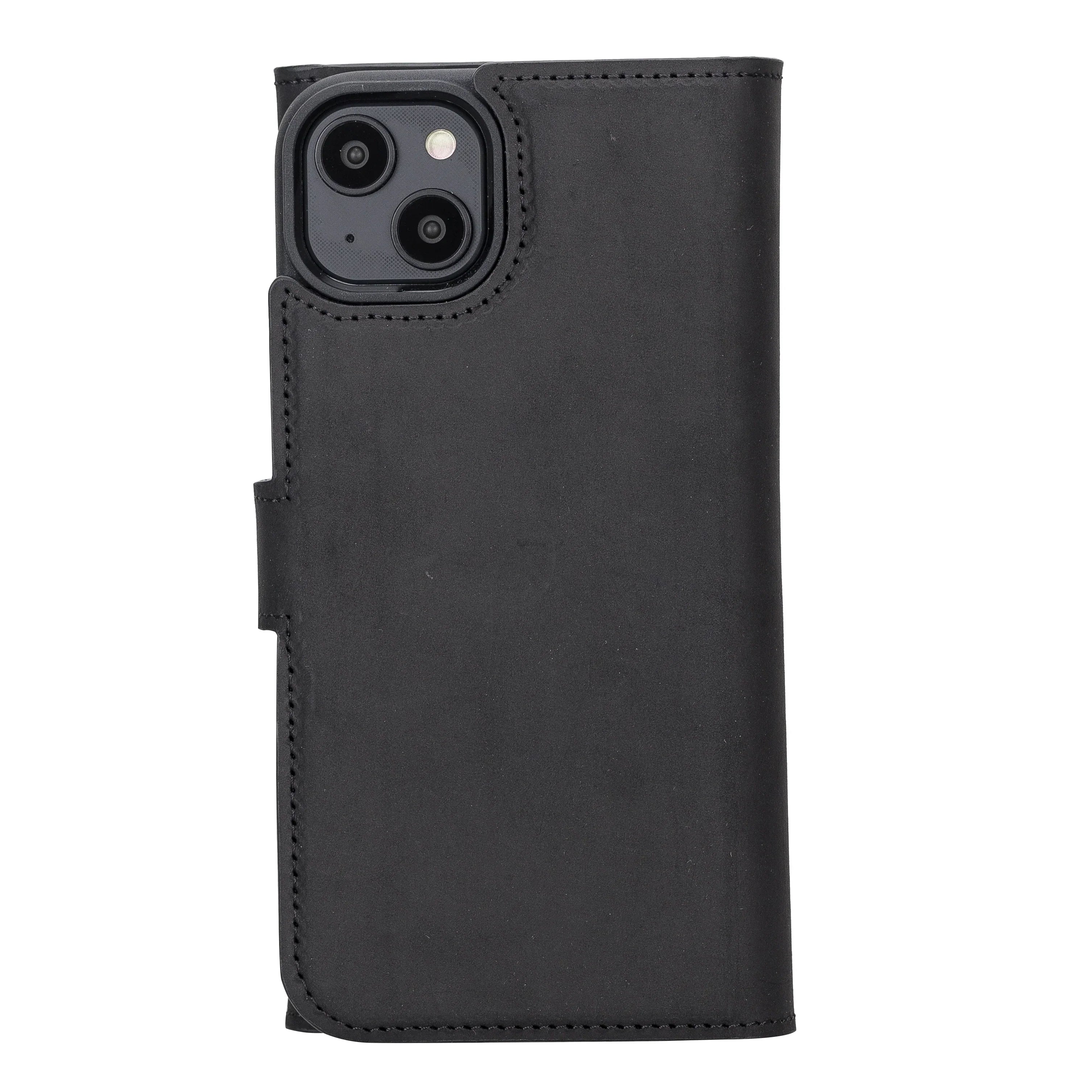 Santa iPhone 14 Plus Leather Detachable Wallet Case Bouletta