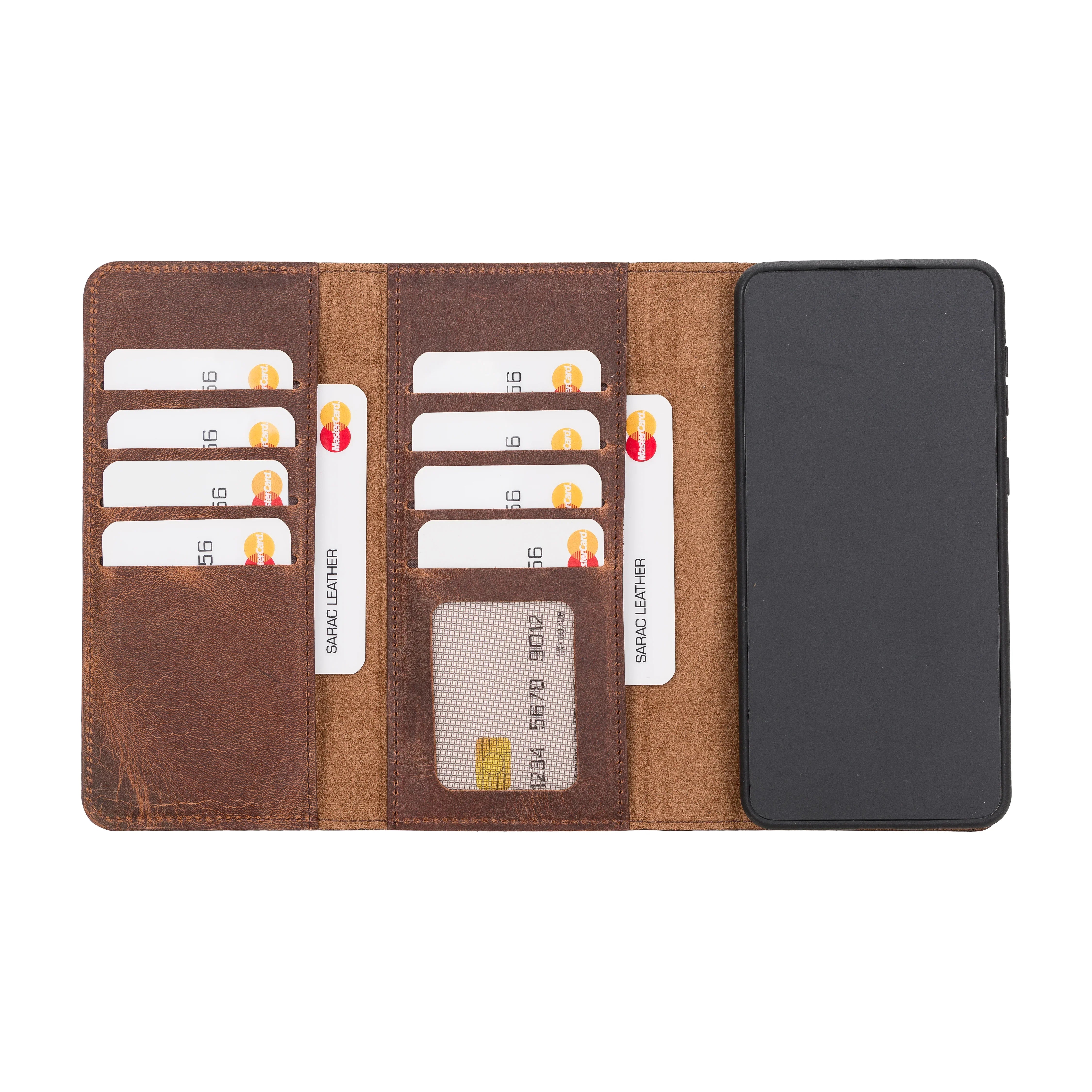 Santa Samsung Galaxy S21 Plus Leather Detachable Wallet Case Bouletta