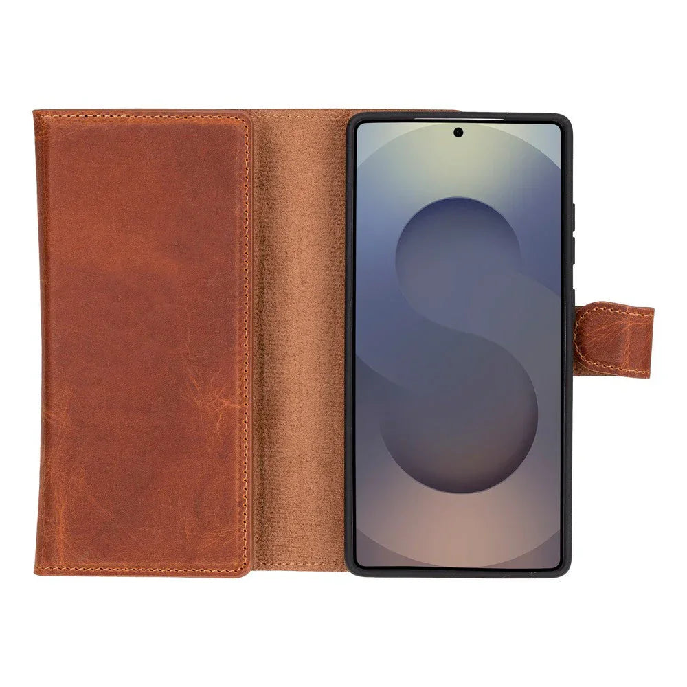 Santa Samsung Galaxy S25 Ultra Leather Detachable Wallet Case Bouletta