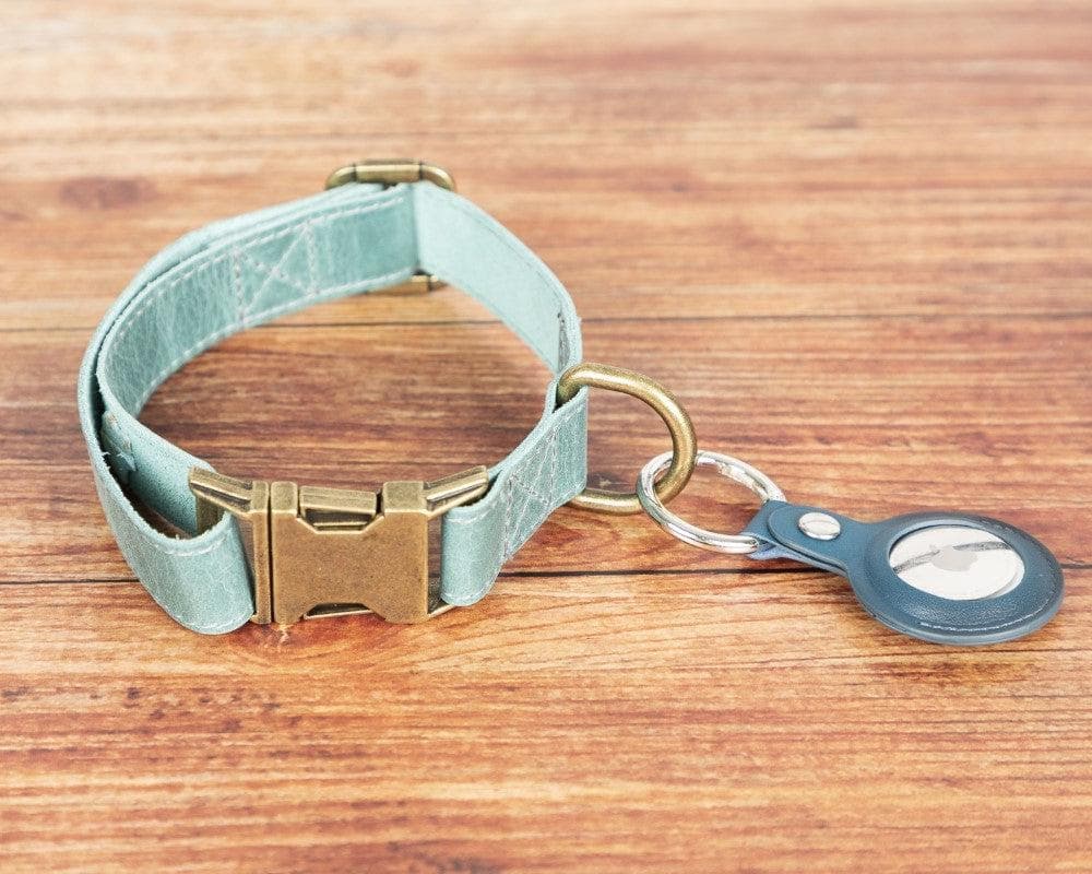 Scobby Leather Dog Collar - Tan Tan Bouletta