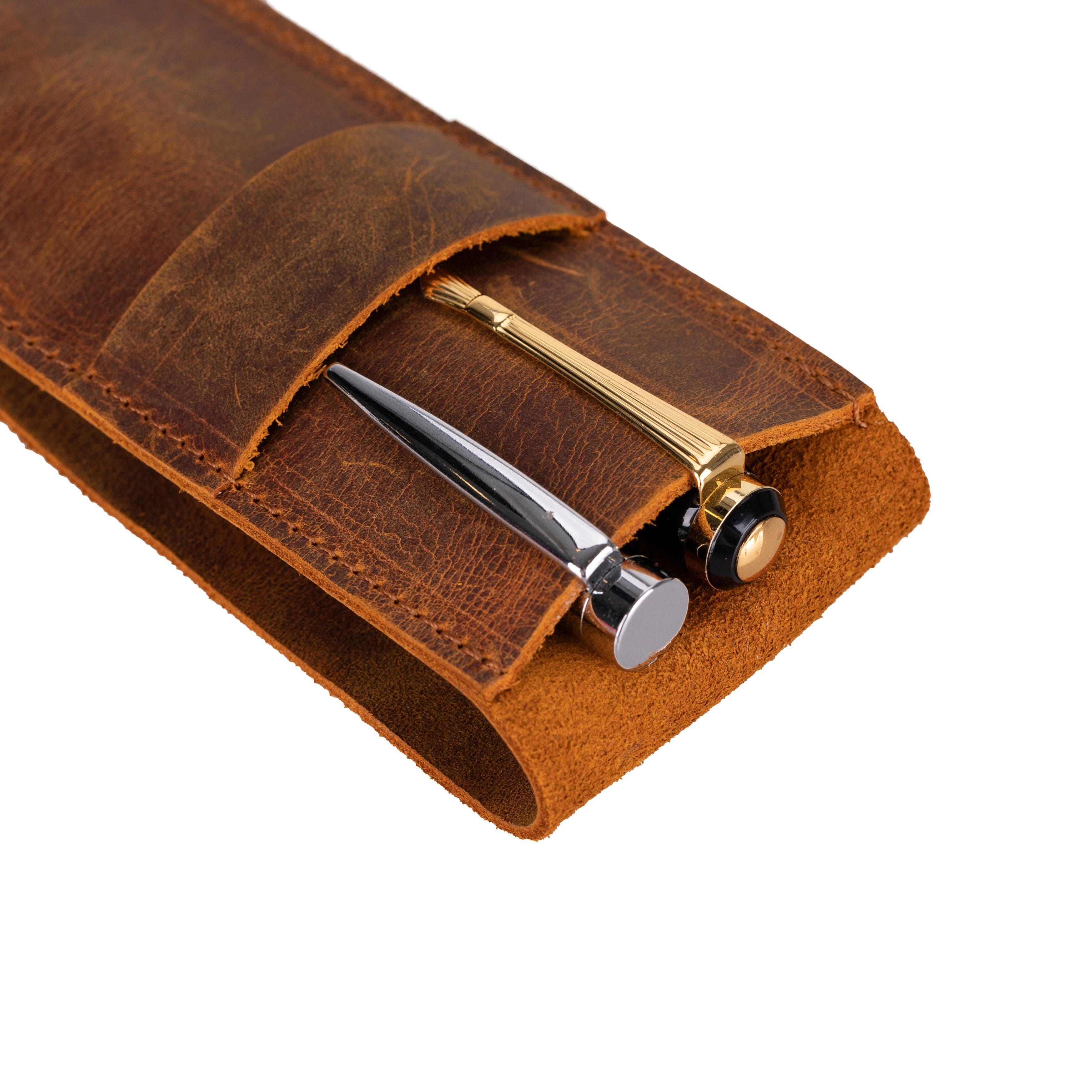 Seta Leather Pen Pouch Bouletta