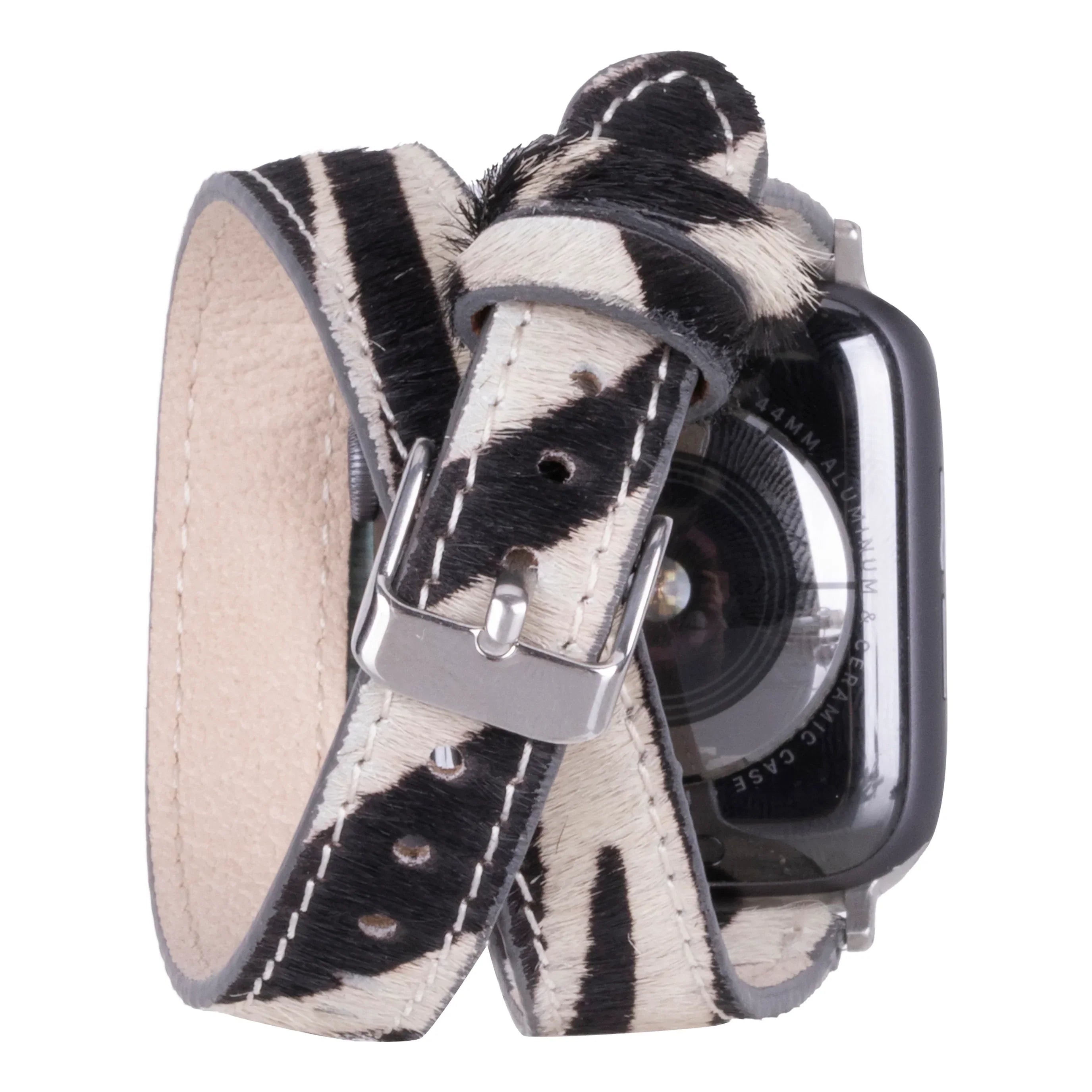 Slim Double Tour Leather Apple Watch Band Bouletta