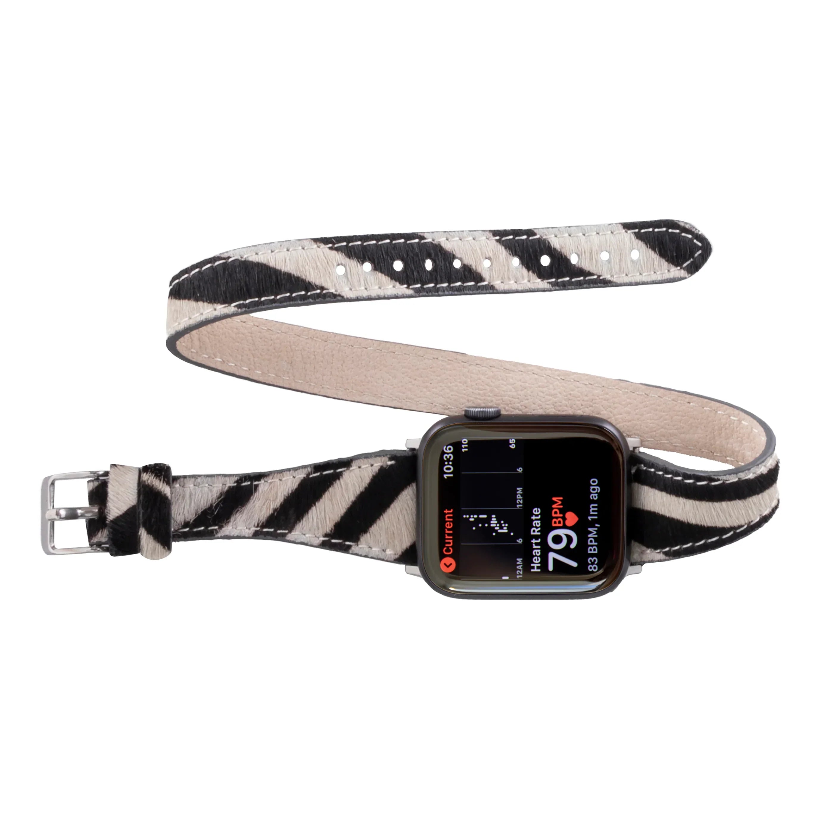 Slim Double Tour Leather Apple Watch Band Bouletta