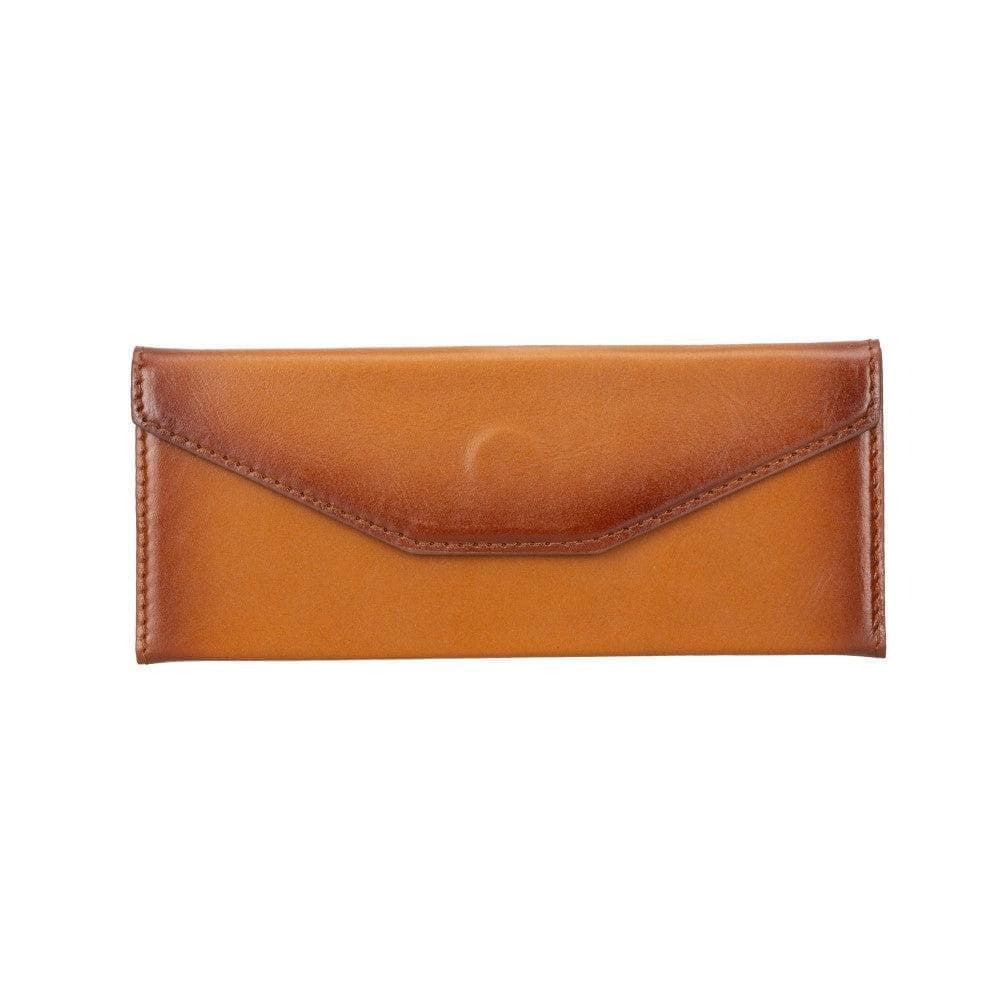 Smart Glasses Leather Case BURNISHED RUSTIC TAN Bouletta