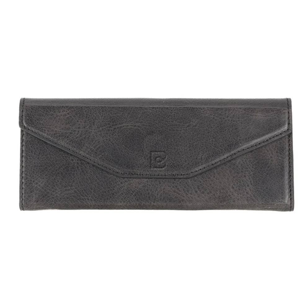 Smart Leather Glasses Case Light Gray Bouletta