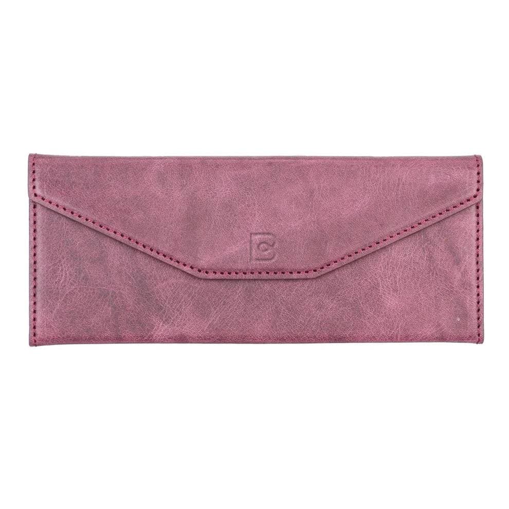 Smart Leather Glasses Case Scarlet Red Bouletta