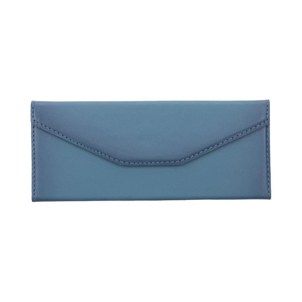 Smart Leather Glasses Case Blue Bouletta