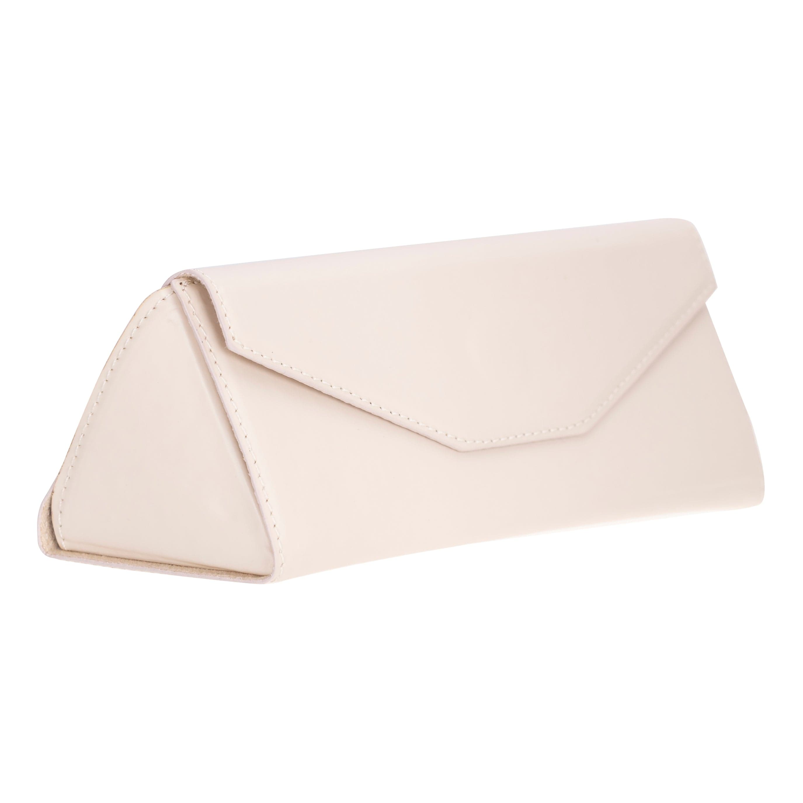 Smart Leather Glasses Case Beige Bouletta