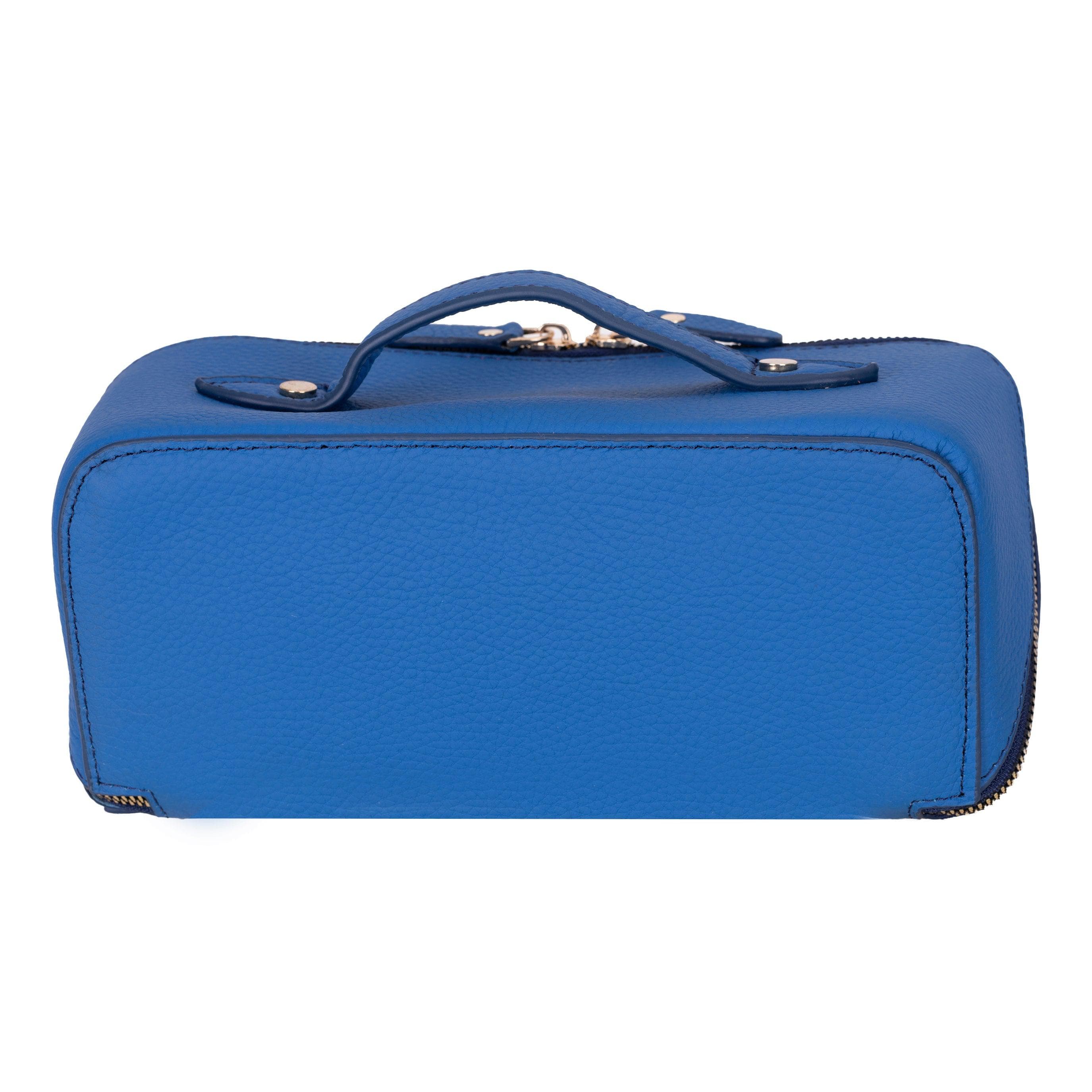 Soluno Leather Make up Bag Bouletta