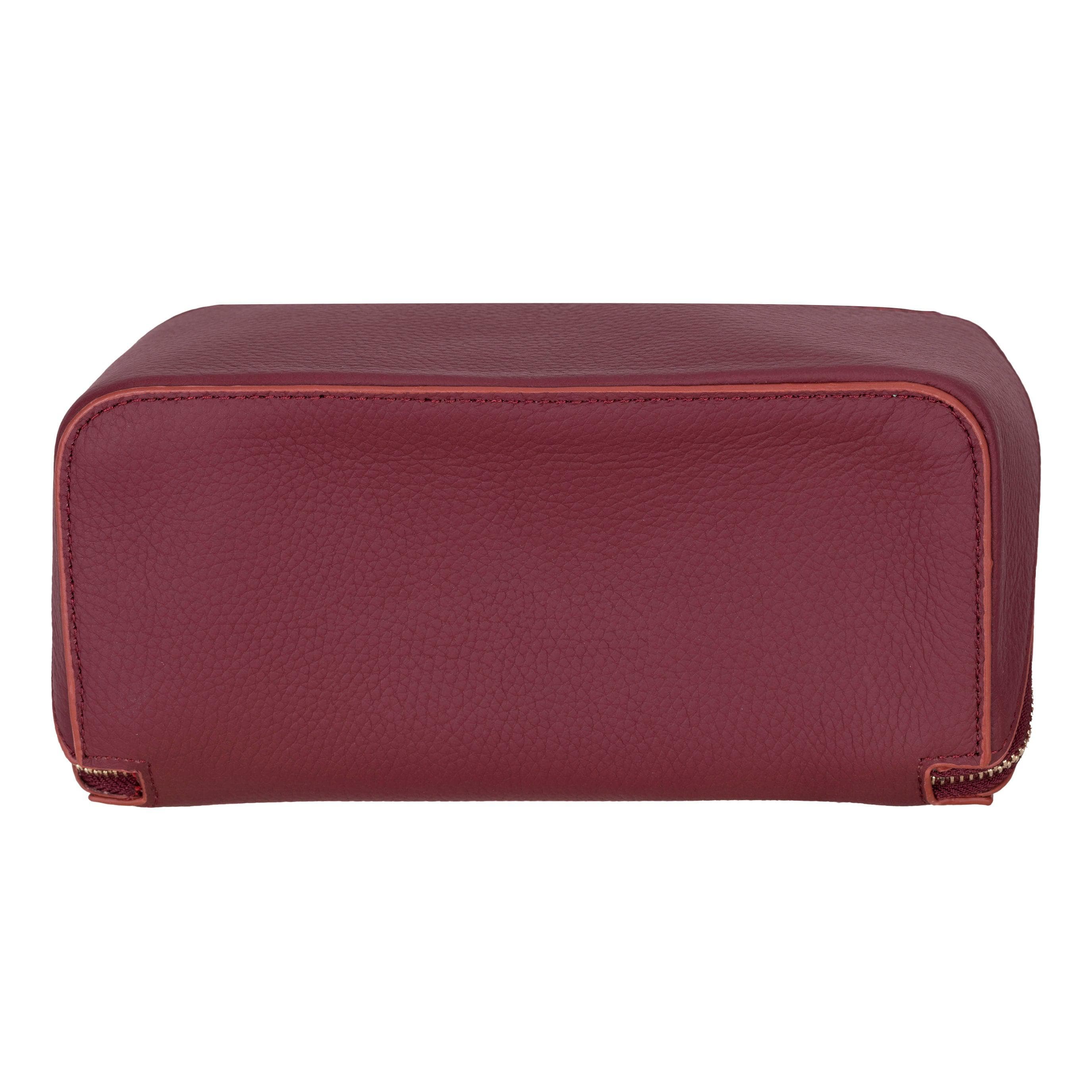 Soluno Leather Make up Bag Bouletta