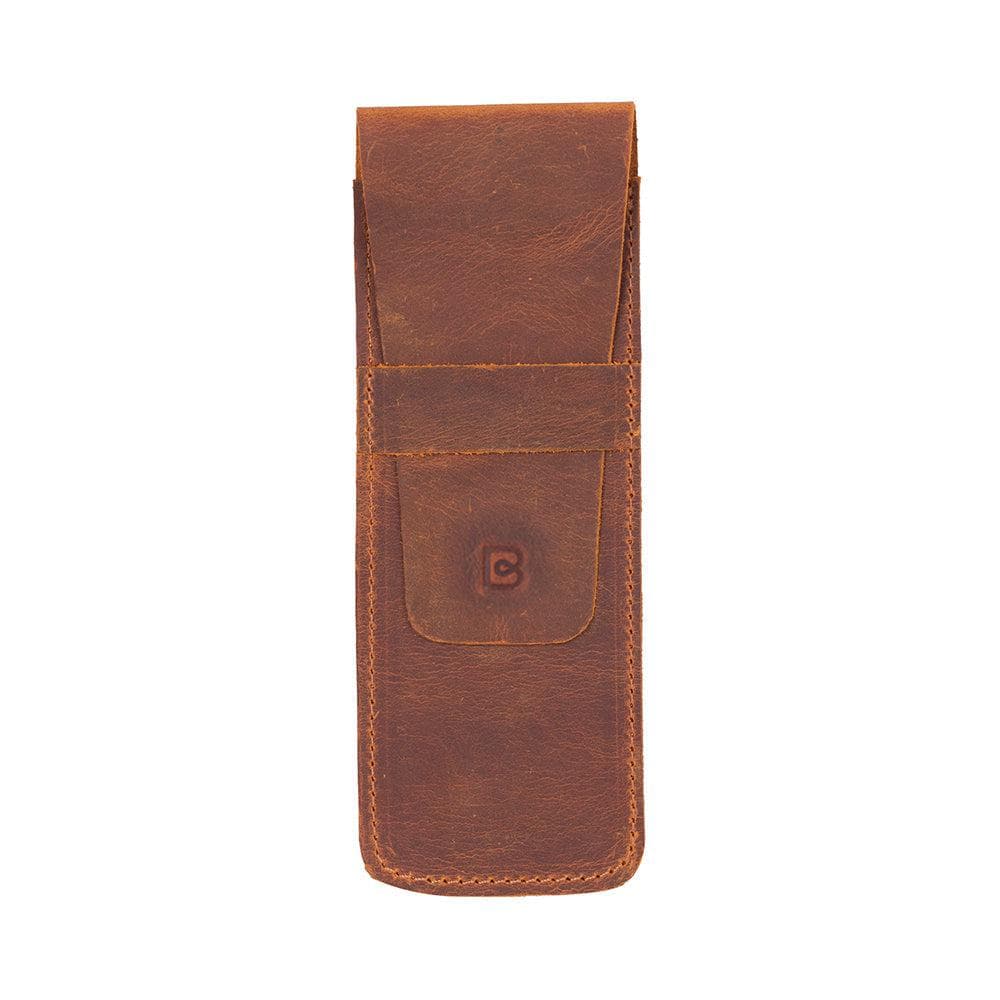 Solvion Leather Pen Pouch Moccasin Bouletta