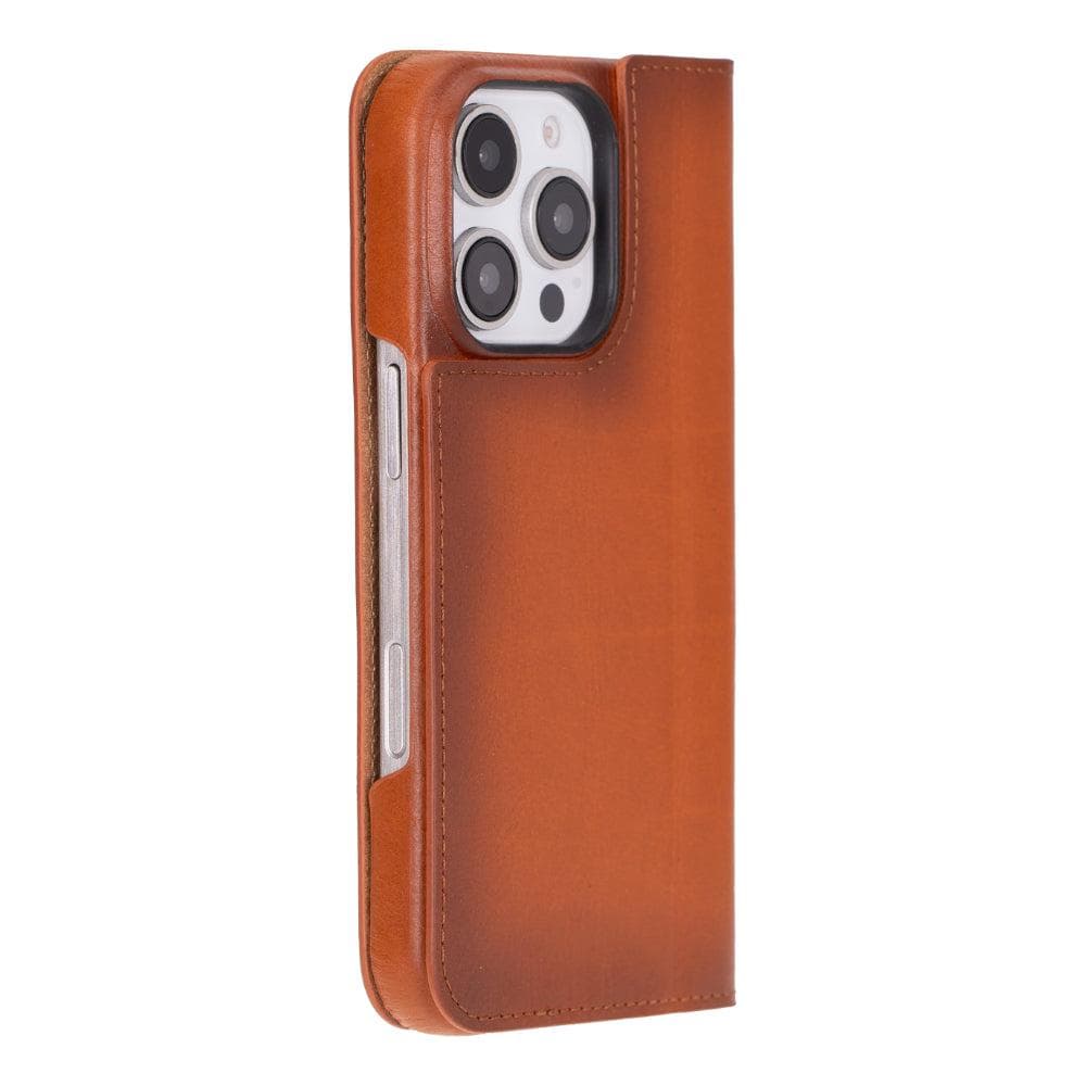 Sonat iPhone 16 Pro Leather Folio Case Bouletta