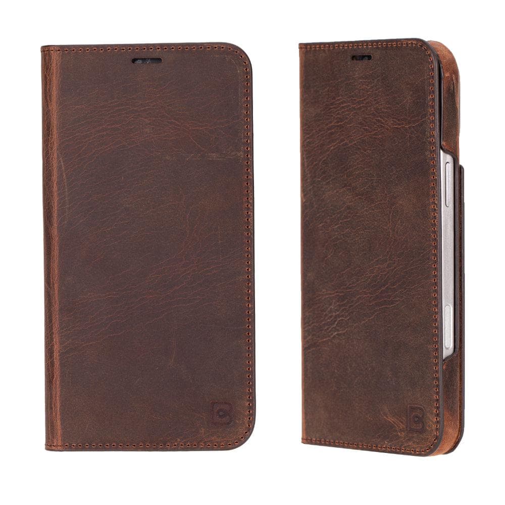 Sonat iPhone 16 Pro Leather Folio Case Bouletta