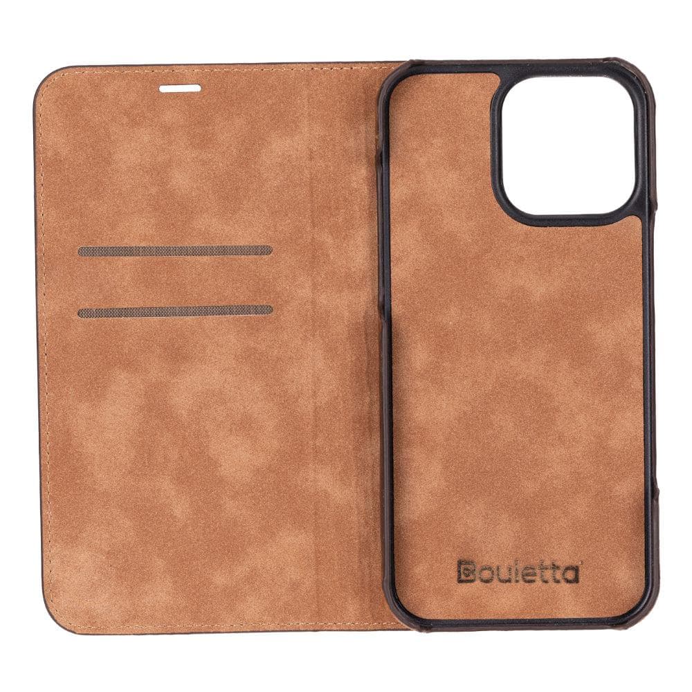 Sonat iPhone 16 Pro Leather Folio Case Bouletta