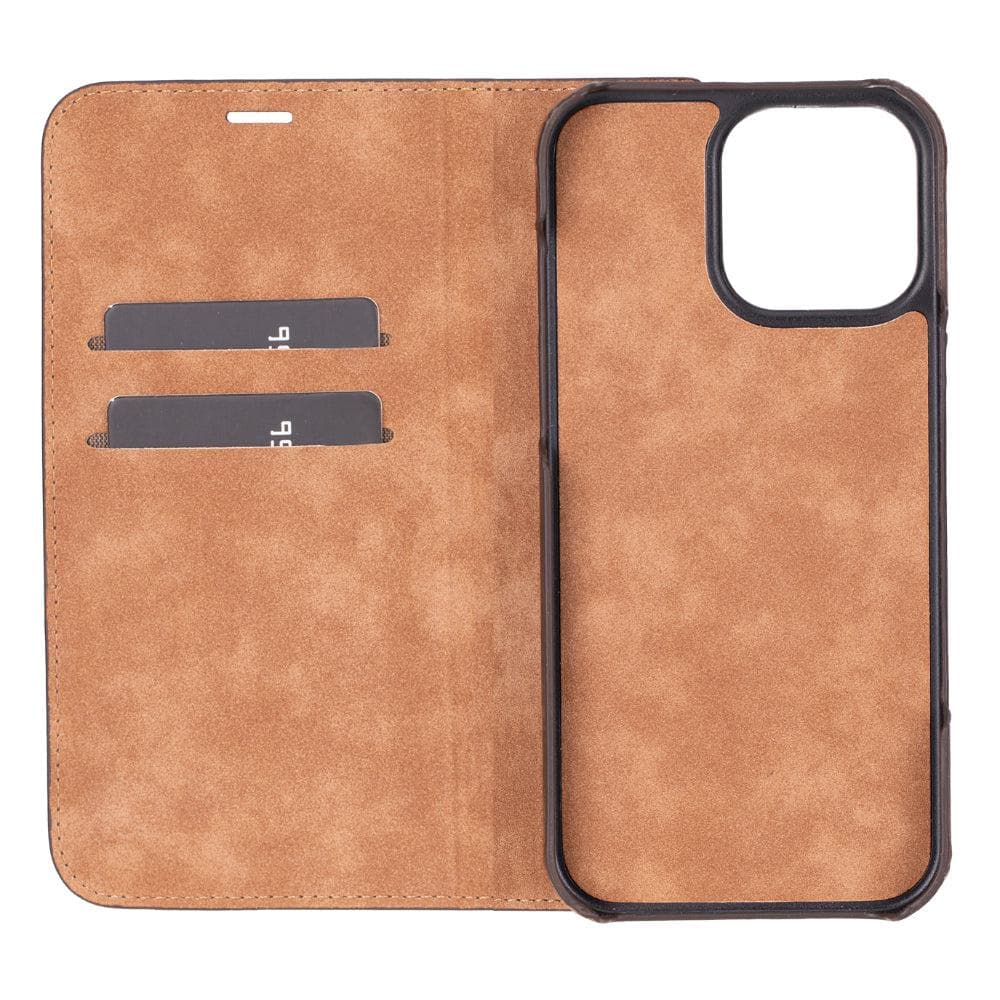 Sonat iPhone 16 Pro Max Leather Folio Case Bouletta