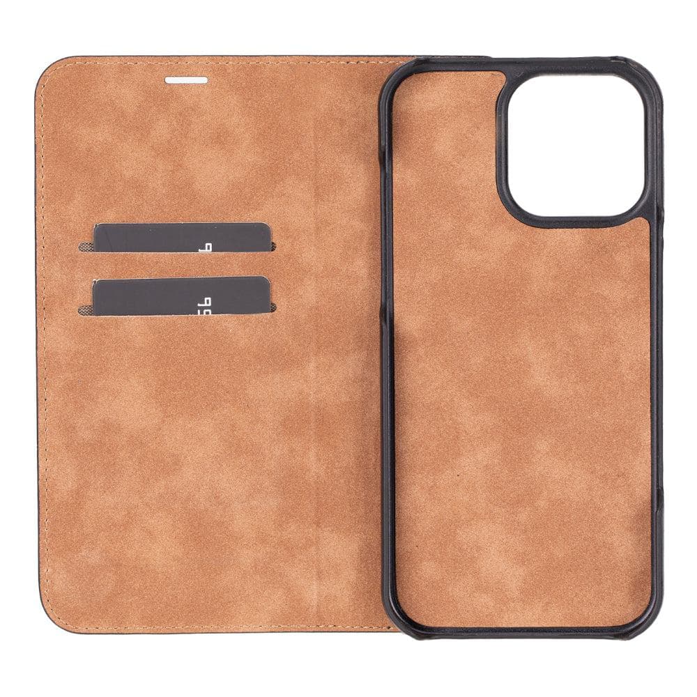 Sonat iPhone 16 Pro Max Leather Folio Case Bouletta