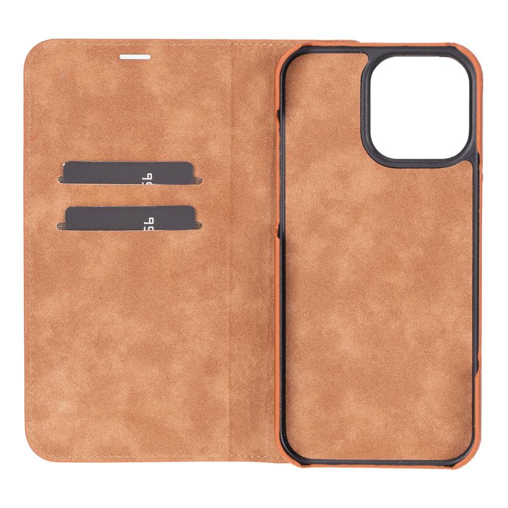 Sonat iPhone 16 Pro Max Leather Folio Case Bouletta