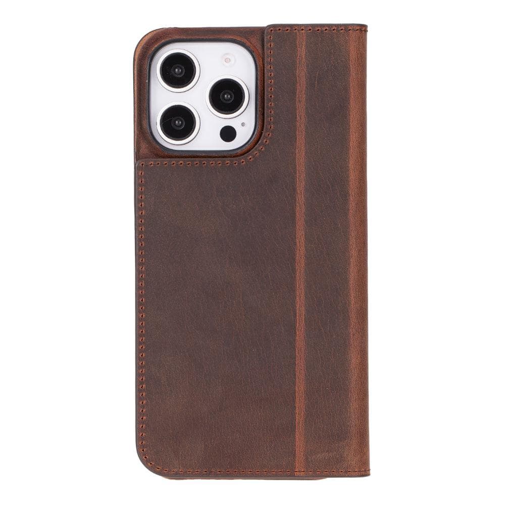 Sonat iPhone 16 Pro Max Leather Folio Case Bouletta