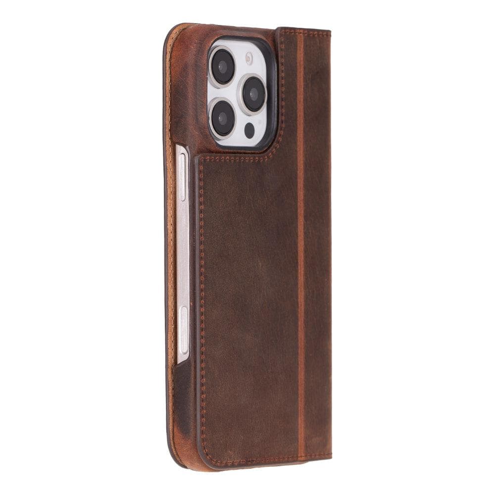 Sonat iPhone 16 Pro Max Leather Folio Case Bouletta