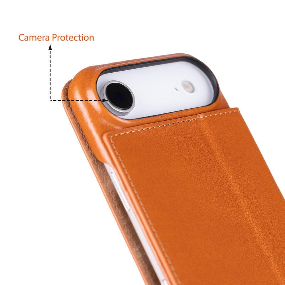 Sonat Leather iPhone 17 Air Folio Case Bouletta