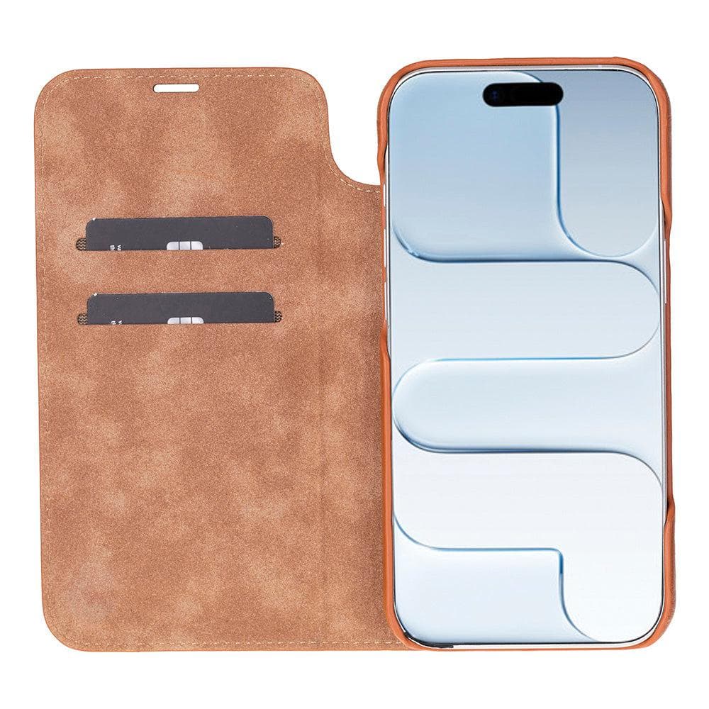 Sonat Leather iPhone 17 Air Folio Case Bouletta