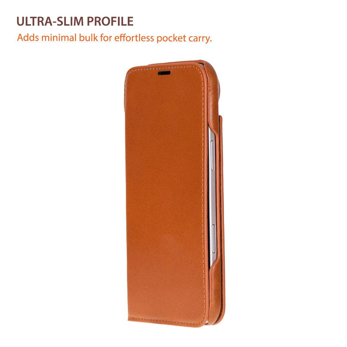 Sonat Leather iPhone 17 Air Folio Case Bouletta