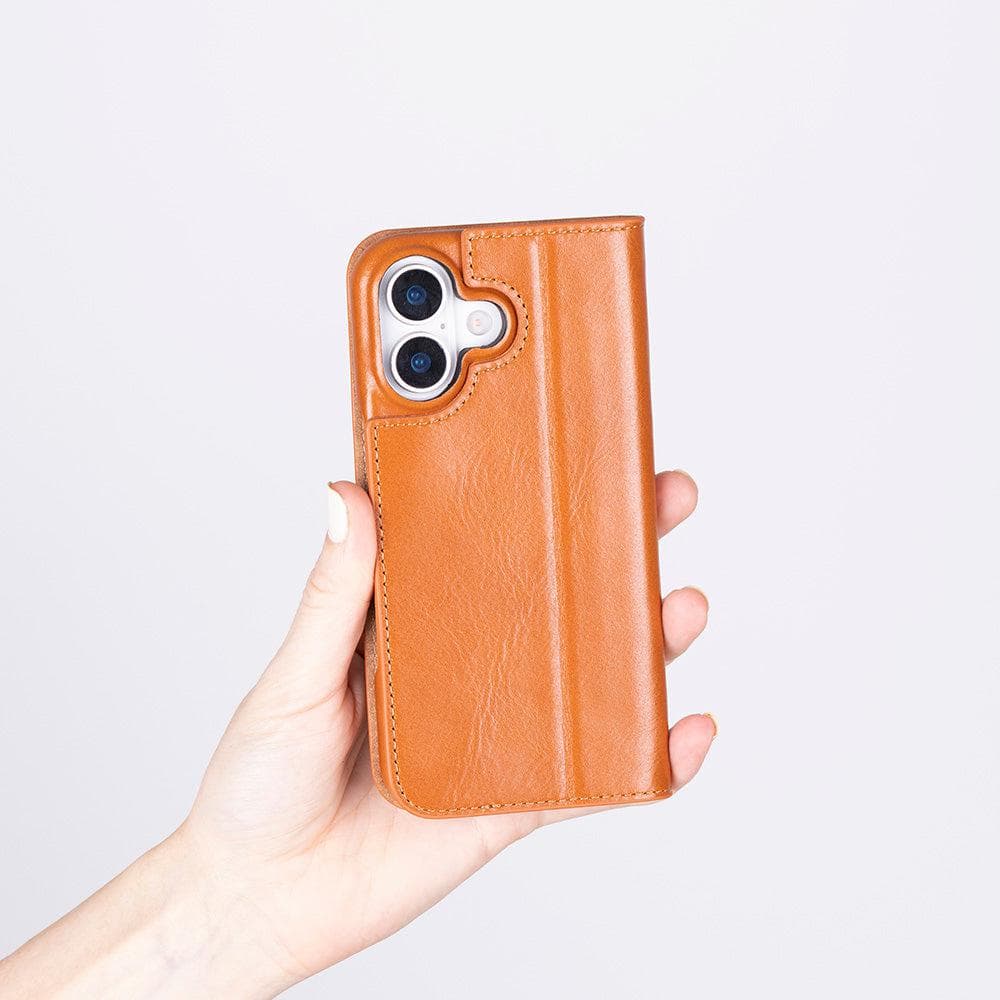 Sonat Leather iPhone 17 Folio Case Bouletta
