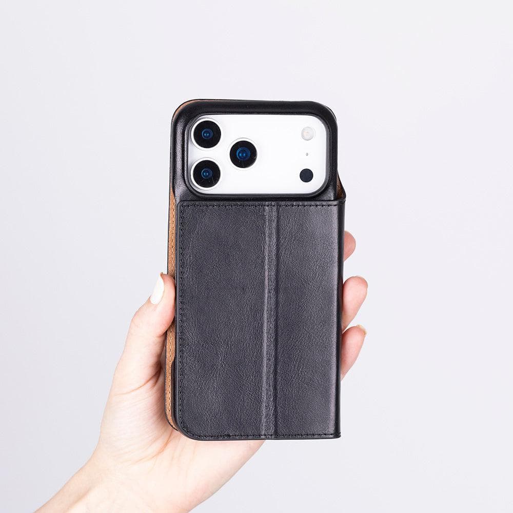 Sonat Leather iPhone 17 Pro Max Folio Case Bouletta