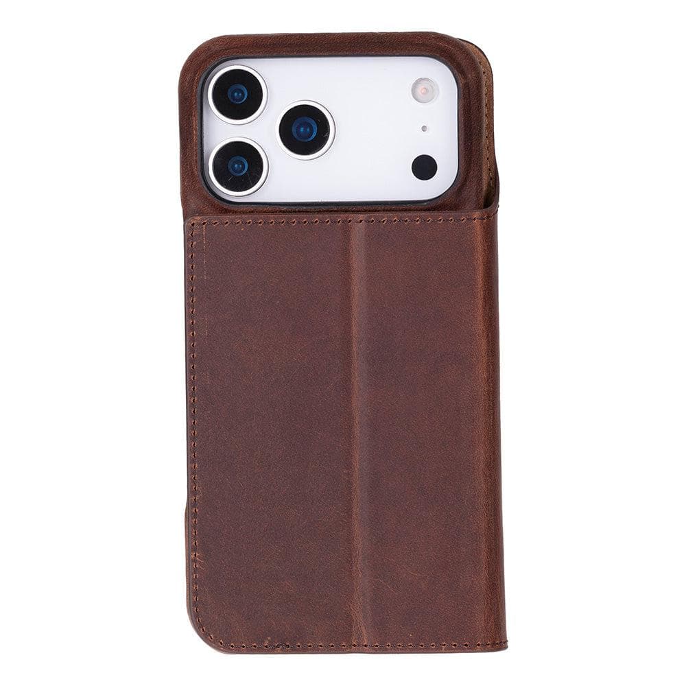 Sonat Leather iPhone 17 Pro Max Folio Case Bouletta