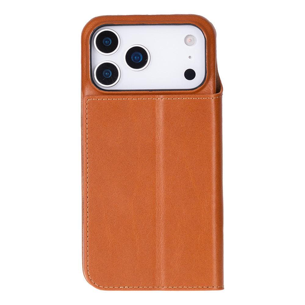 Sonat Leather iPhone 17 Pro Max Folio Case Bouletta