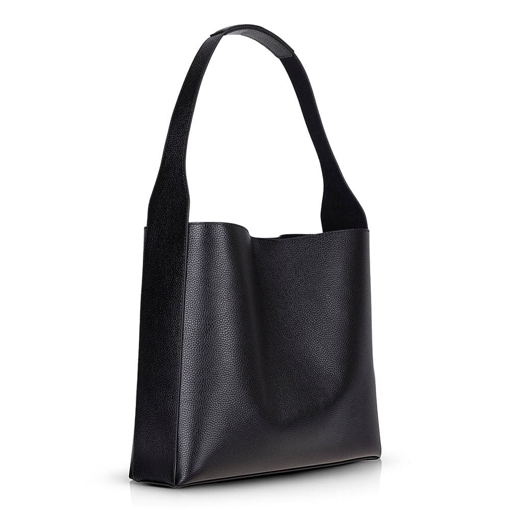Stella Leather Women's Bag Black Bouletta