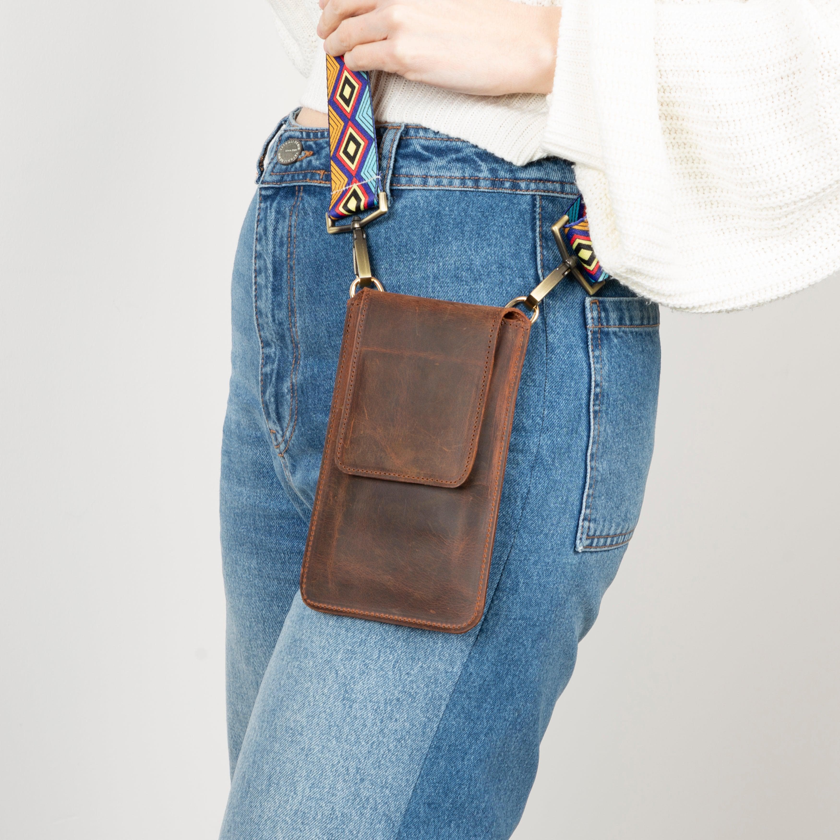 Tendenza Leather Crossbody Bag Bouletta