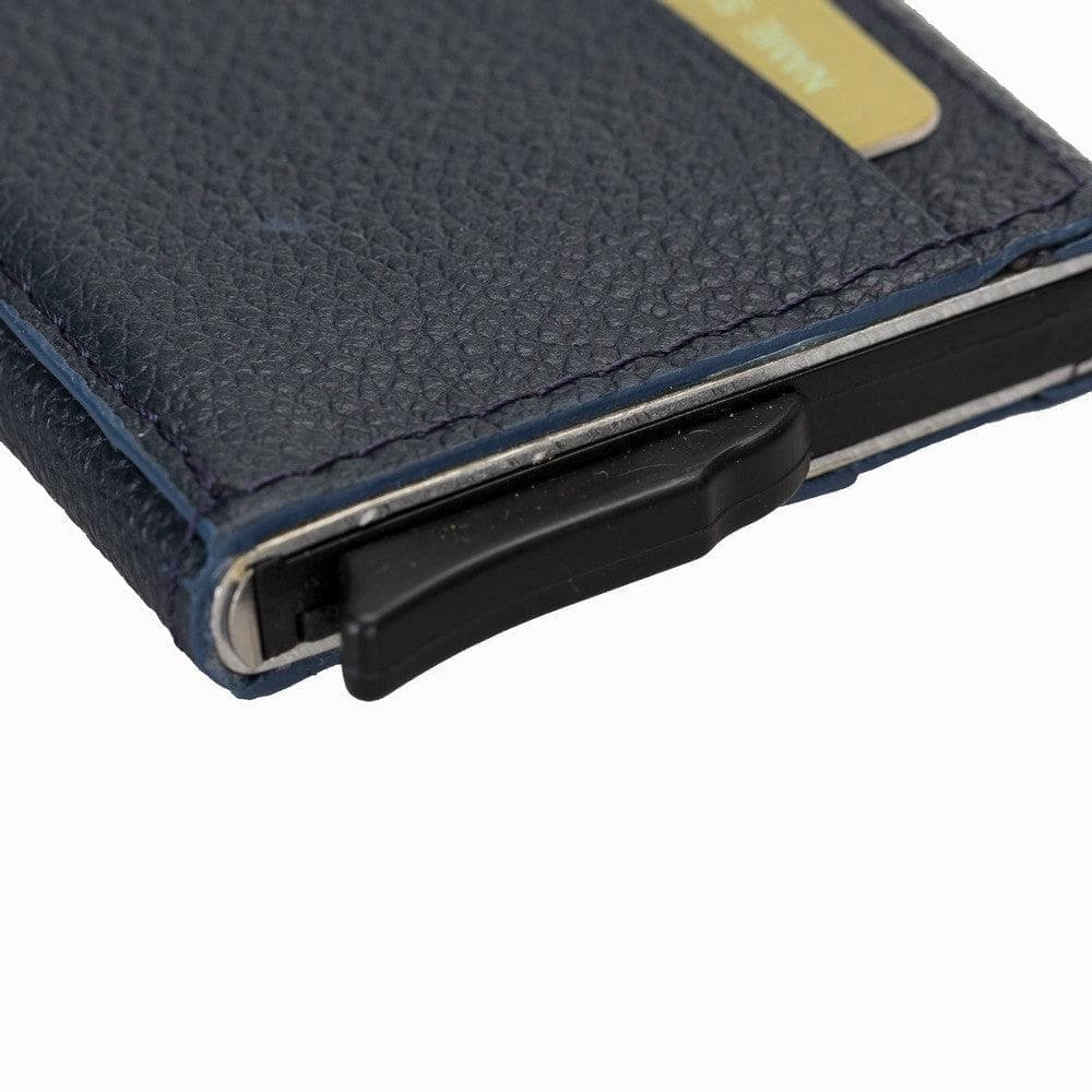 Torres Genuine Leather Mechanical Card Holder Bouletta