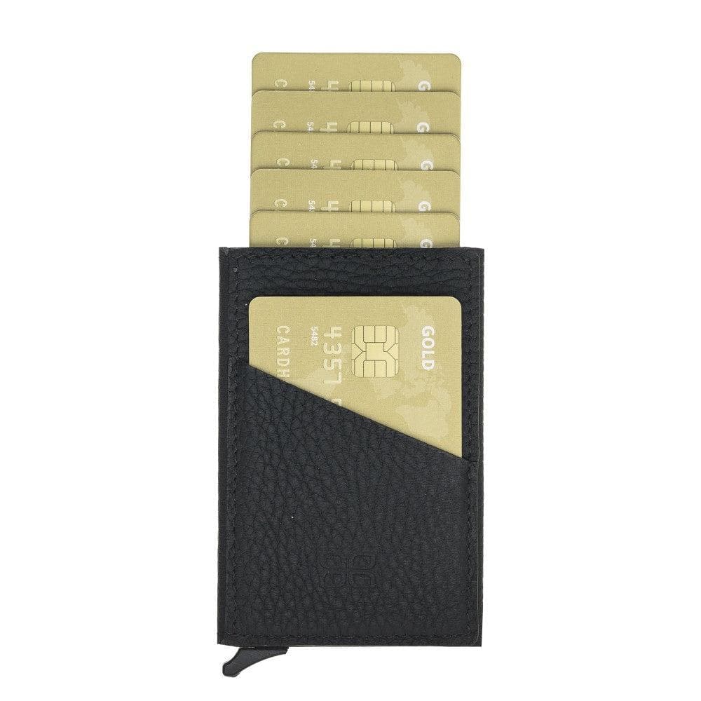 Torres Leather Mechanical Card Holder Bouletta LTD