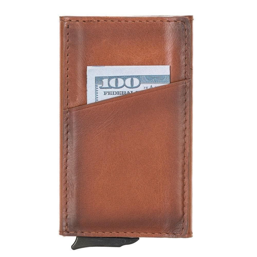 Torres Mechanical Card Holder Rustic Tan PLM