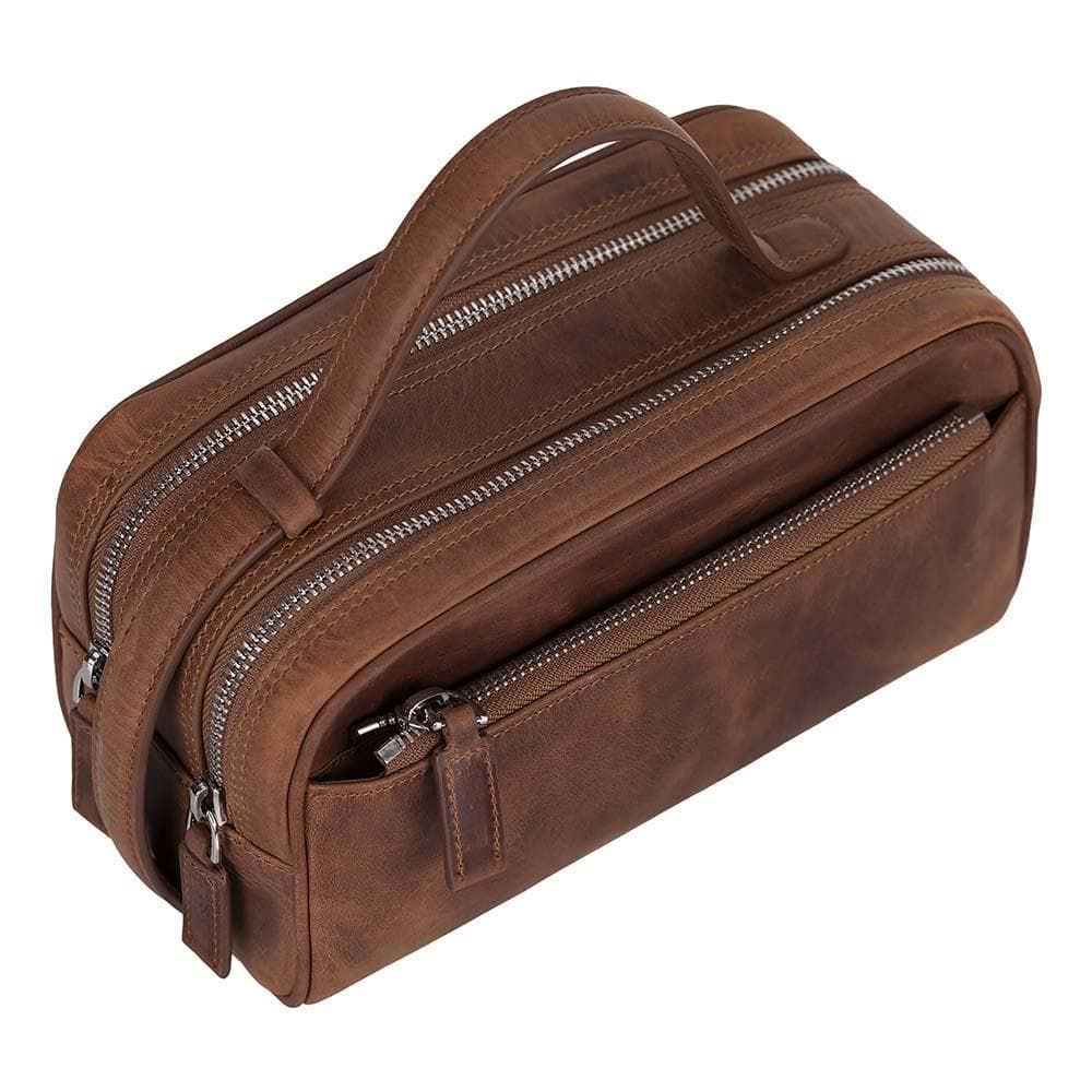 Travero Leather Dopp Kit Bouletta