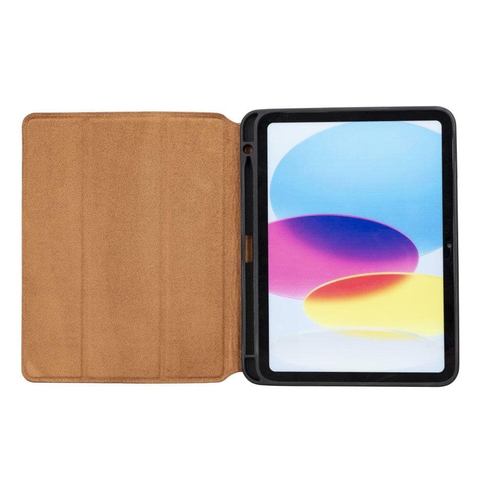 Trigon Leather iPad Cases 10.9" iPad 10.Generation 2022 / Rustic Tan Bouletta LTD