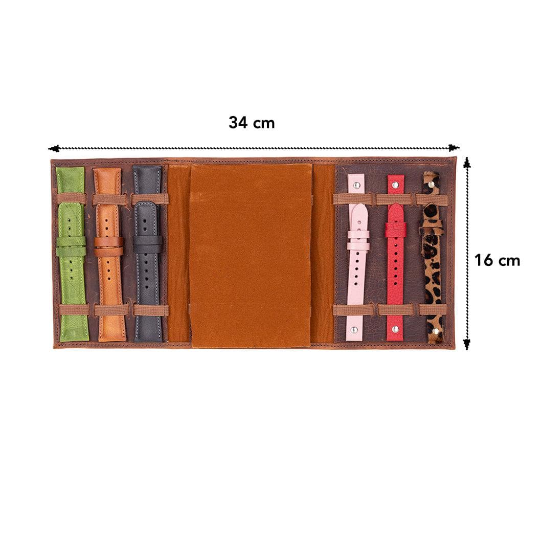 Triple Watch Band Leather Organizer Bouletta