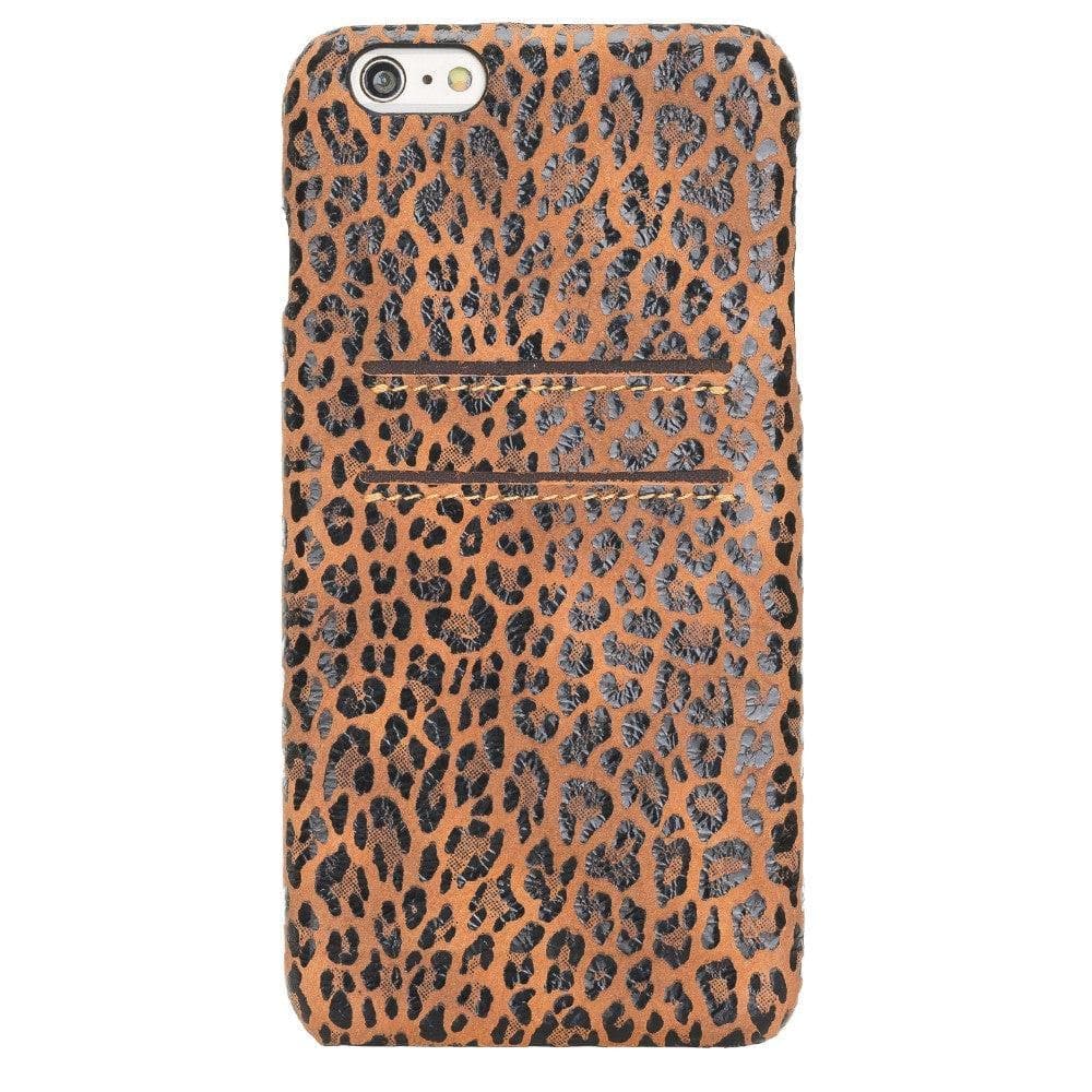 Ultimate Jacket CC iPhone 6/6S Genuine Leather Case / UJ CC LEOPARD BLAZE PLM