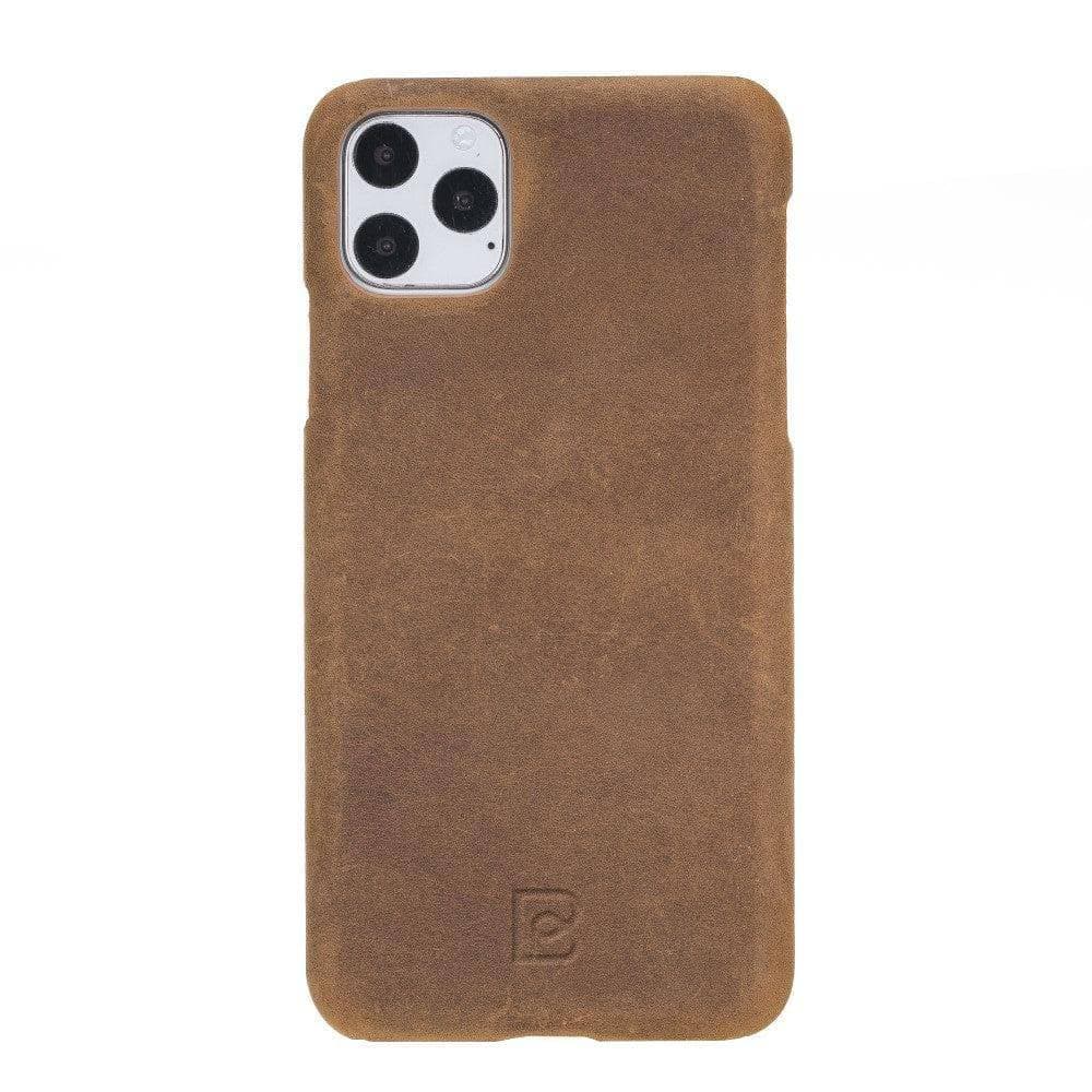 Ultimate Jacket iPhone 11 Series Genuine Leather Case / UJ iPhone 11 Pro Max / Antic Brown Bouletta
