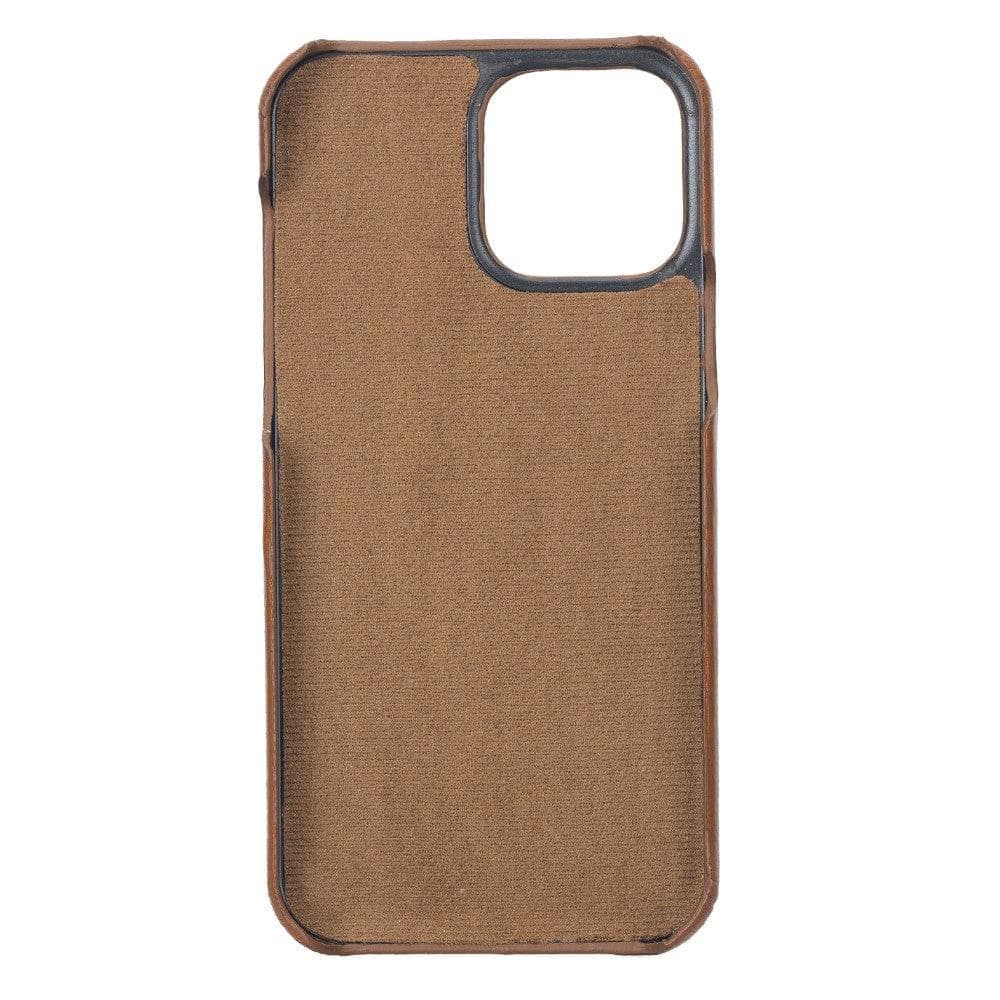 Ultimate Jacket iPhone 13 Series Genuine Leather Case / UJ - iPhone 13 Pro 6.1" / BURNISHED RUSTIC TAN Bouletta